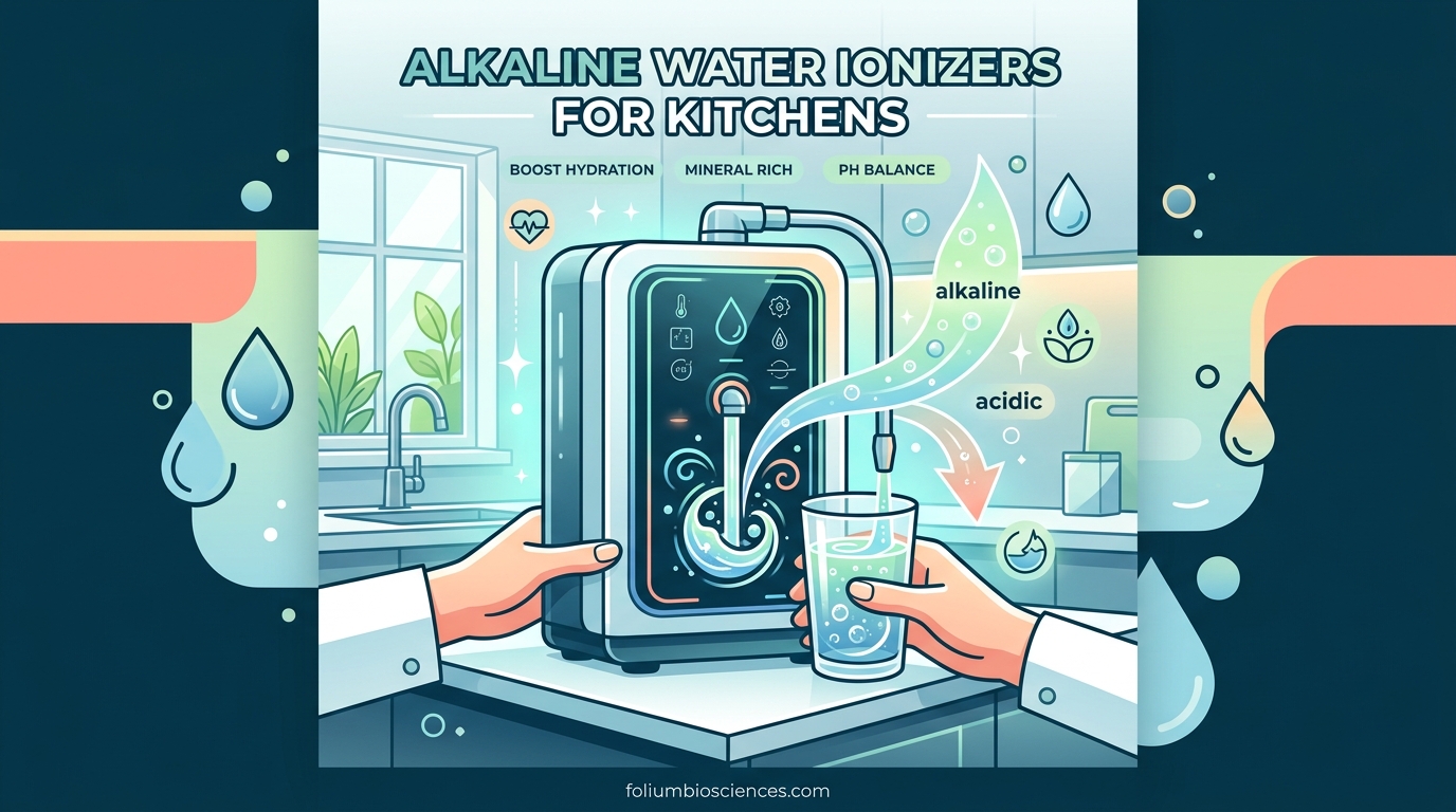 Alkaline Water Ionizers for Kitchens