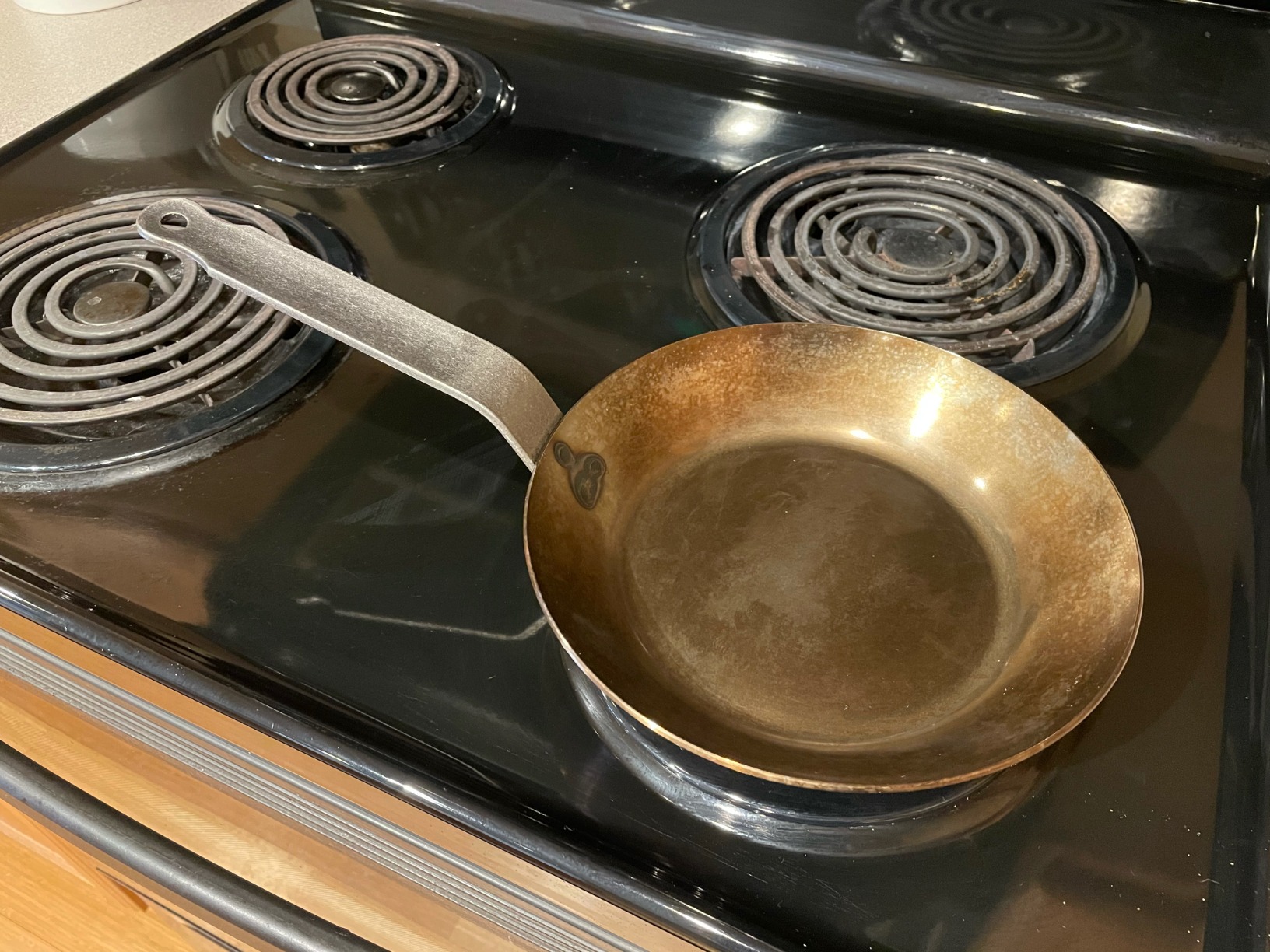 Matfer Bourgeat Black Carbon Steel Frying Pan, 11 5/8