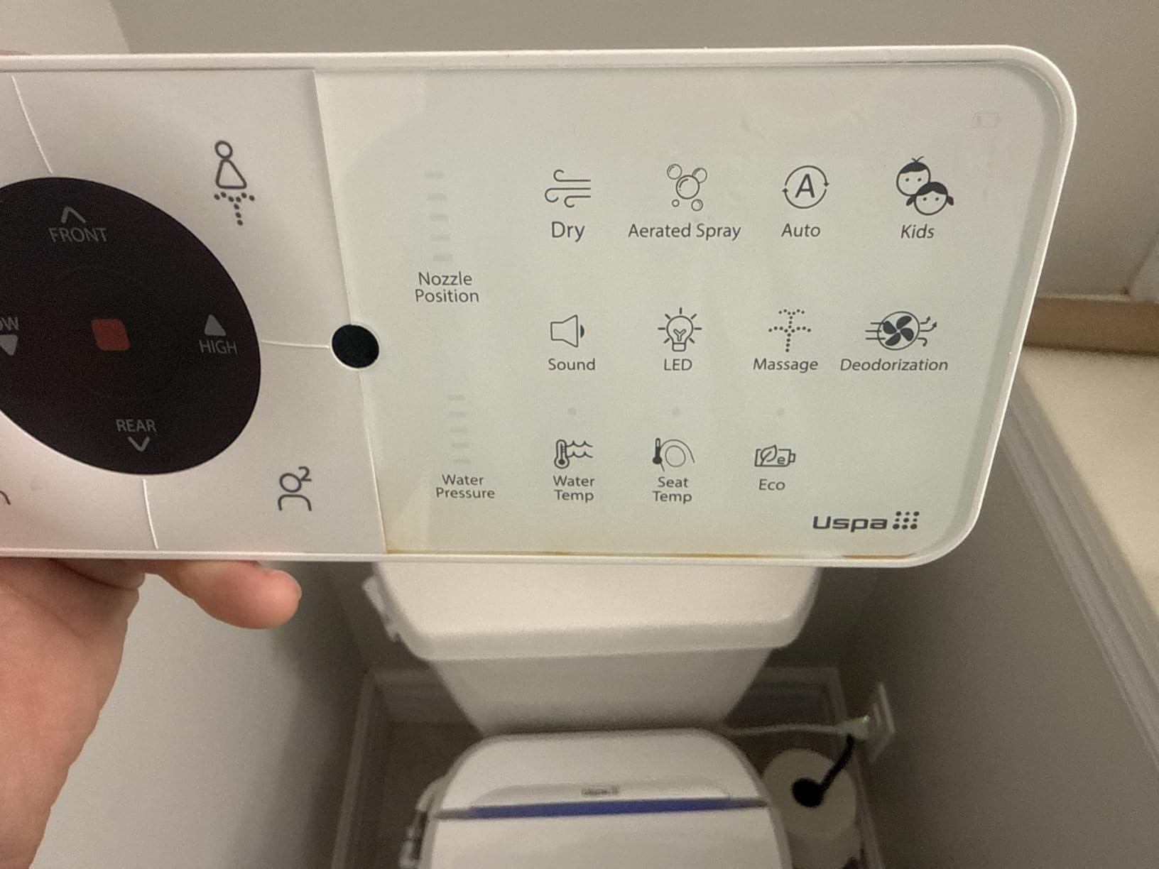 Bliss BB1000 Electric Bidet Toilet Seat, Warm Water with Air Dryer, Heated Seat with Slow Close Lid, Remote Control, Elongated White customer photo 1