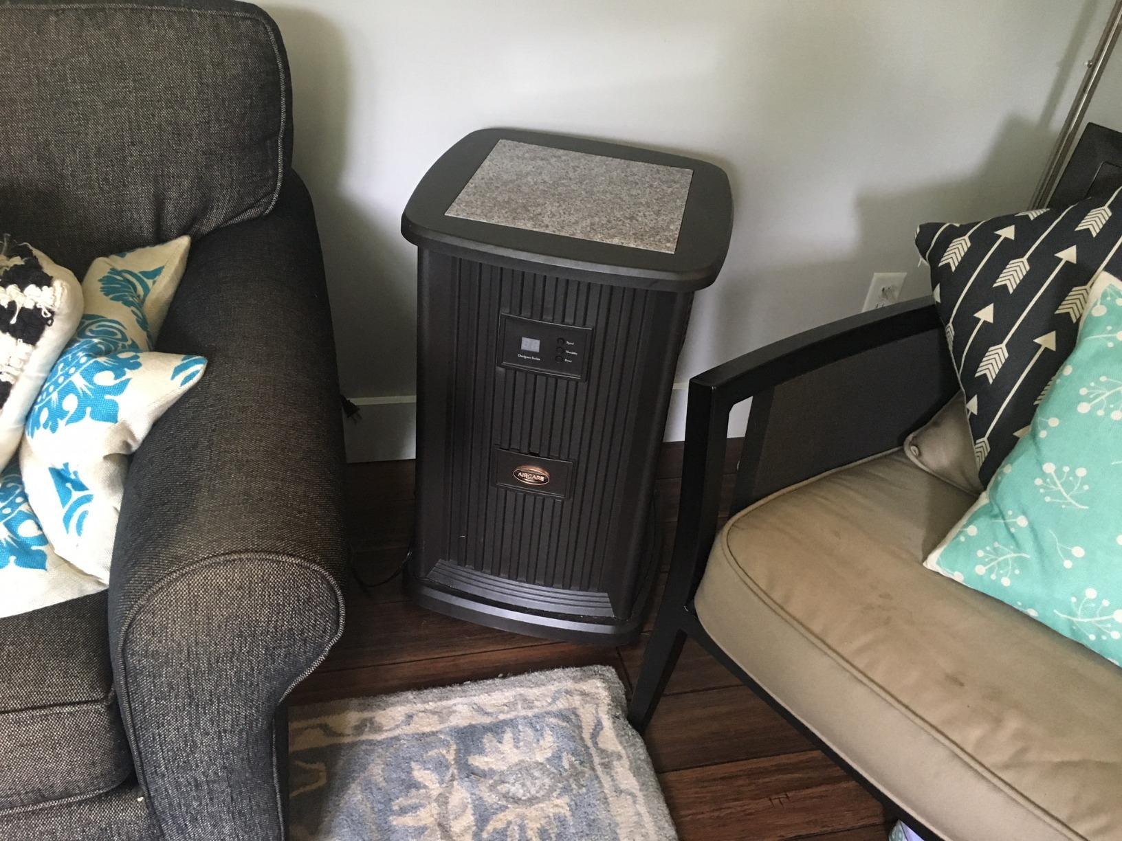 AIRCARE Digital Whole-House Pedestal-Style Evaporative Humidifier (Espresso) customer photo 1