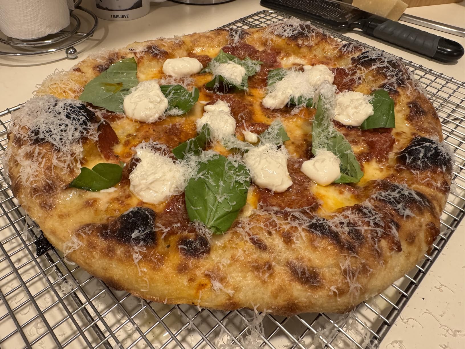 NerdChef Steel Stone - High Performance Pizza Baking | Made in USA (14.5