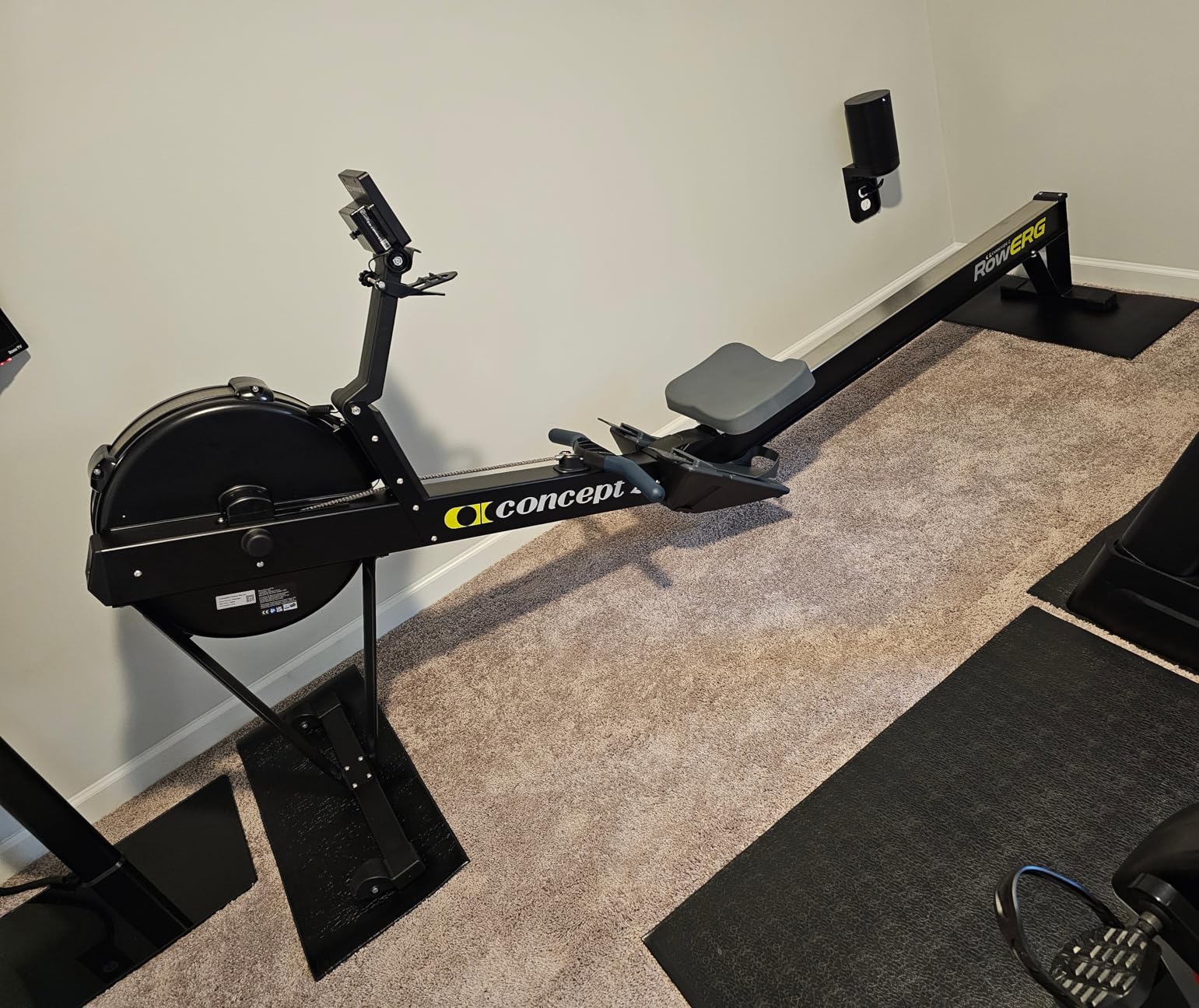 Concept2 RowErg Indoor Rowing Machine - PM5 Monitor, Device Holder, Adjustable Air Resistance, Easy Storage customer photo 2