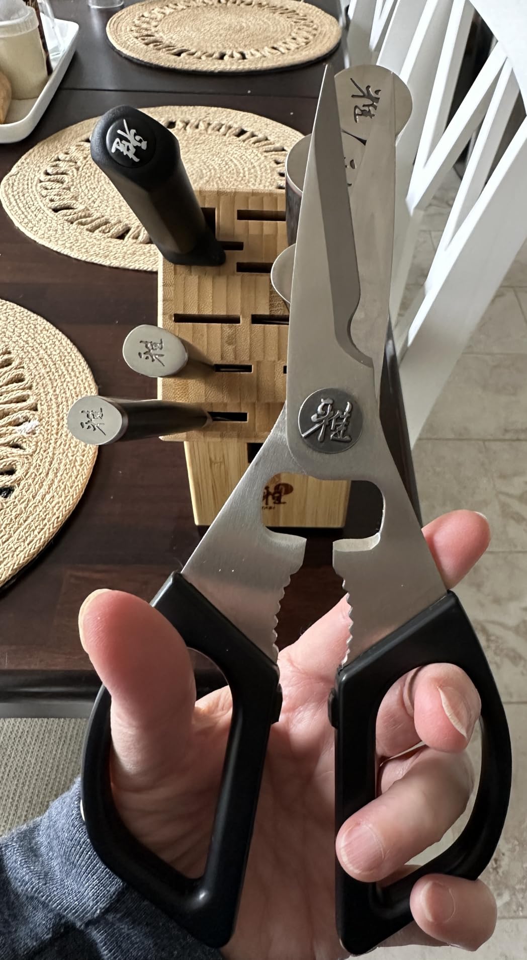 Miyabi Mizu SG2 Knife Set, 7 Piece with Bamboo Block customer photo 2