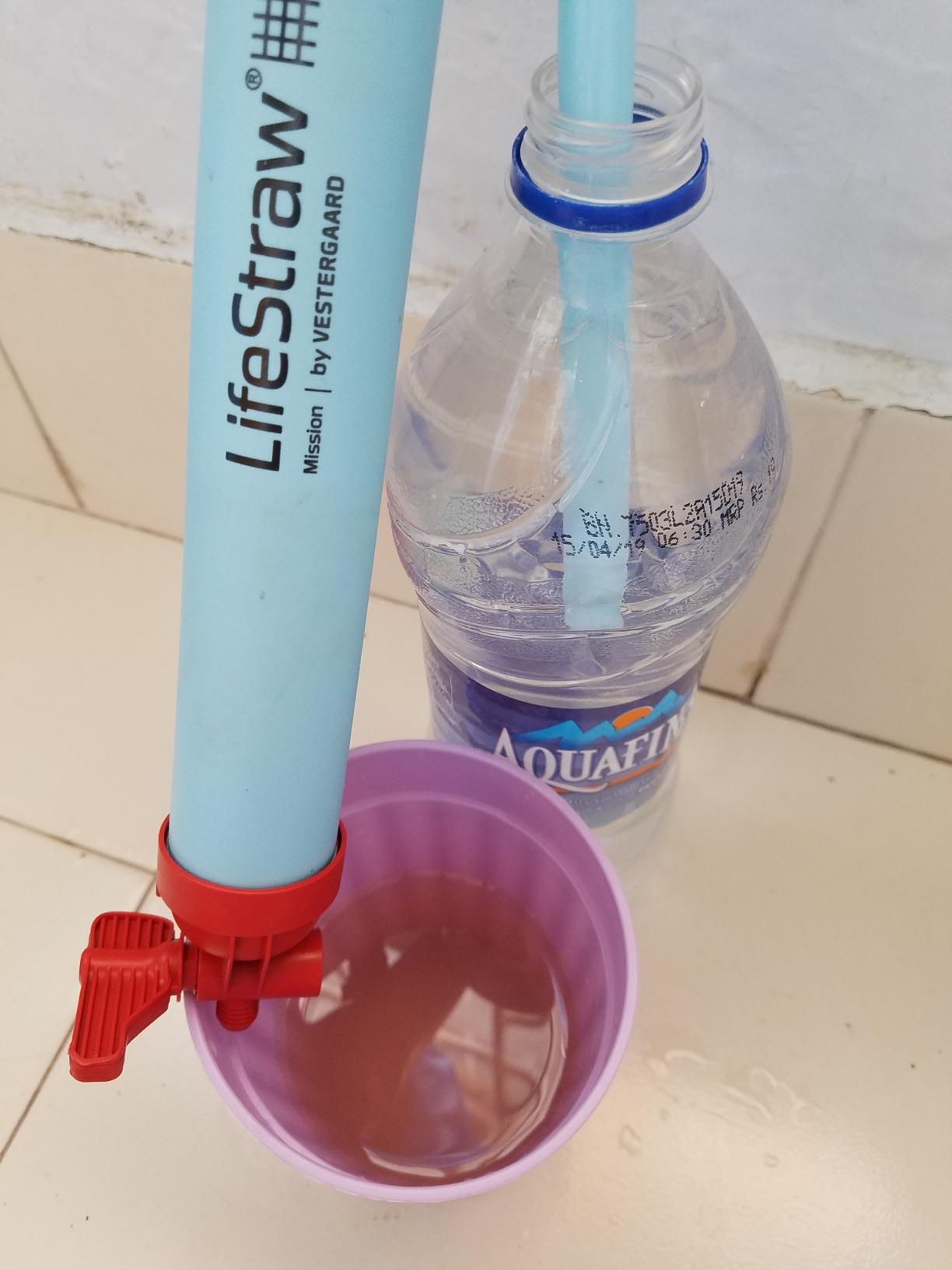 LifeStraw Mission High-Volume Gravity-Fed Water Purifier, 12 L (LSM12) customer photo 2