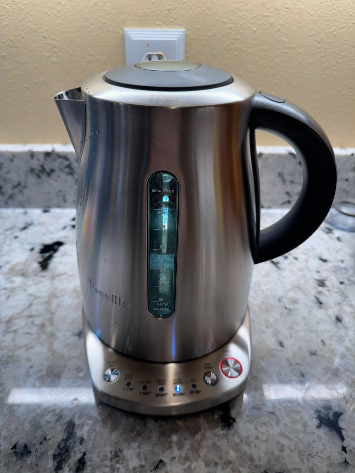 Breville BKE720BSS Temp Select Hot Water Kettle, 57 oz, Brushed Stainless Steel customer photo 2