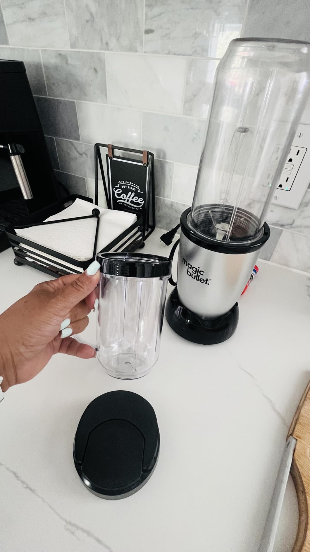 Magic Bullet Blender, Small, Silver, 11 Piece Set customer photo 1