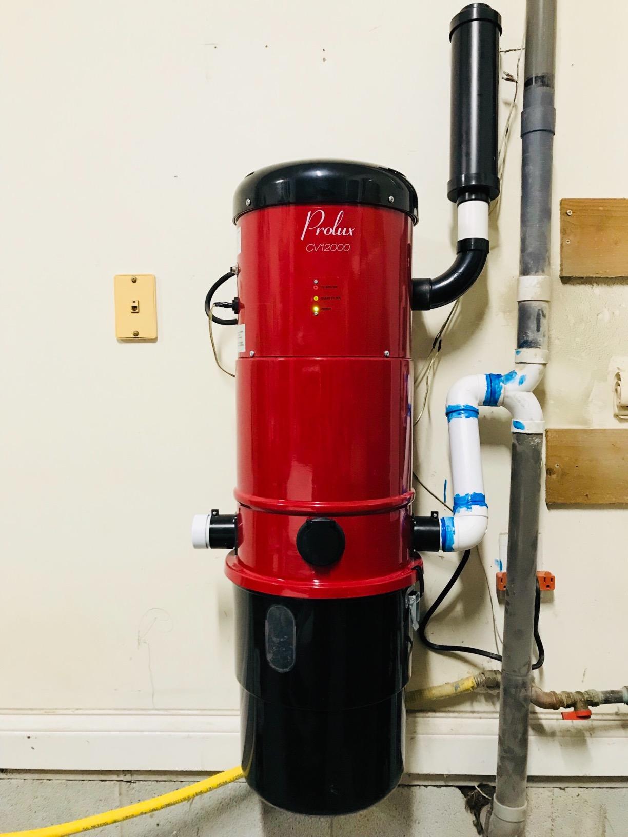 Prolux CV12000 Central Vacuum - 25 Year Service Promise, No Suction Loss Design, Made in North America, 2-Stage Bypass Motor customer photo 2