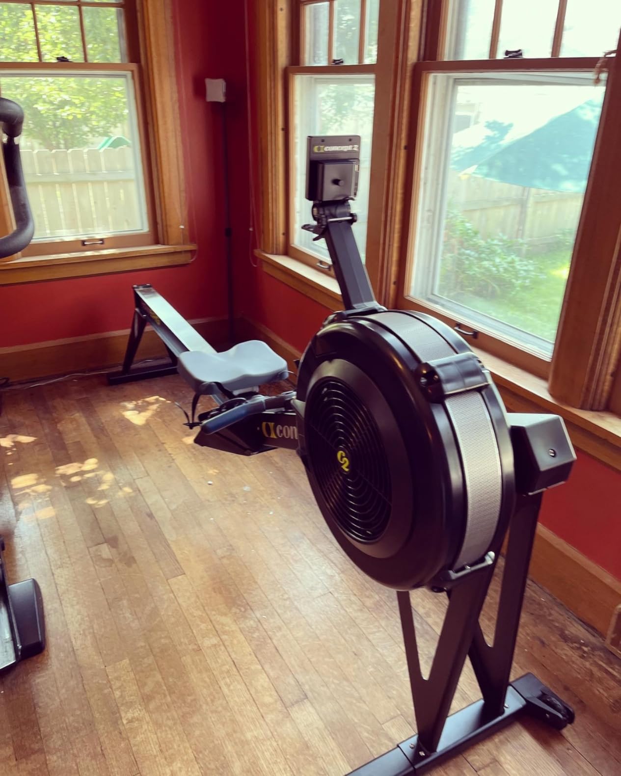 Concept2 RowErg Indoor Rowing Machine with Tall Legs - PM5 Monitor, Device Holder, Adjustable Air Resistance, Easy Storage customer photo 2