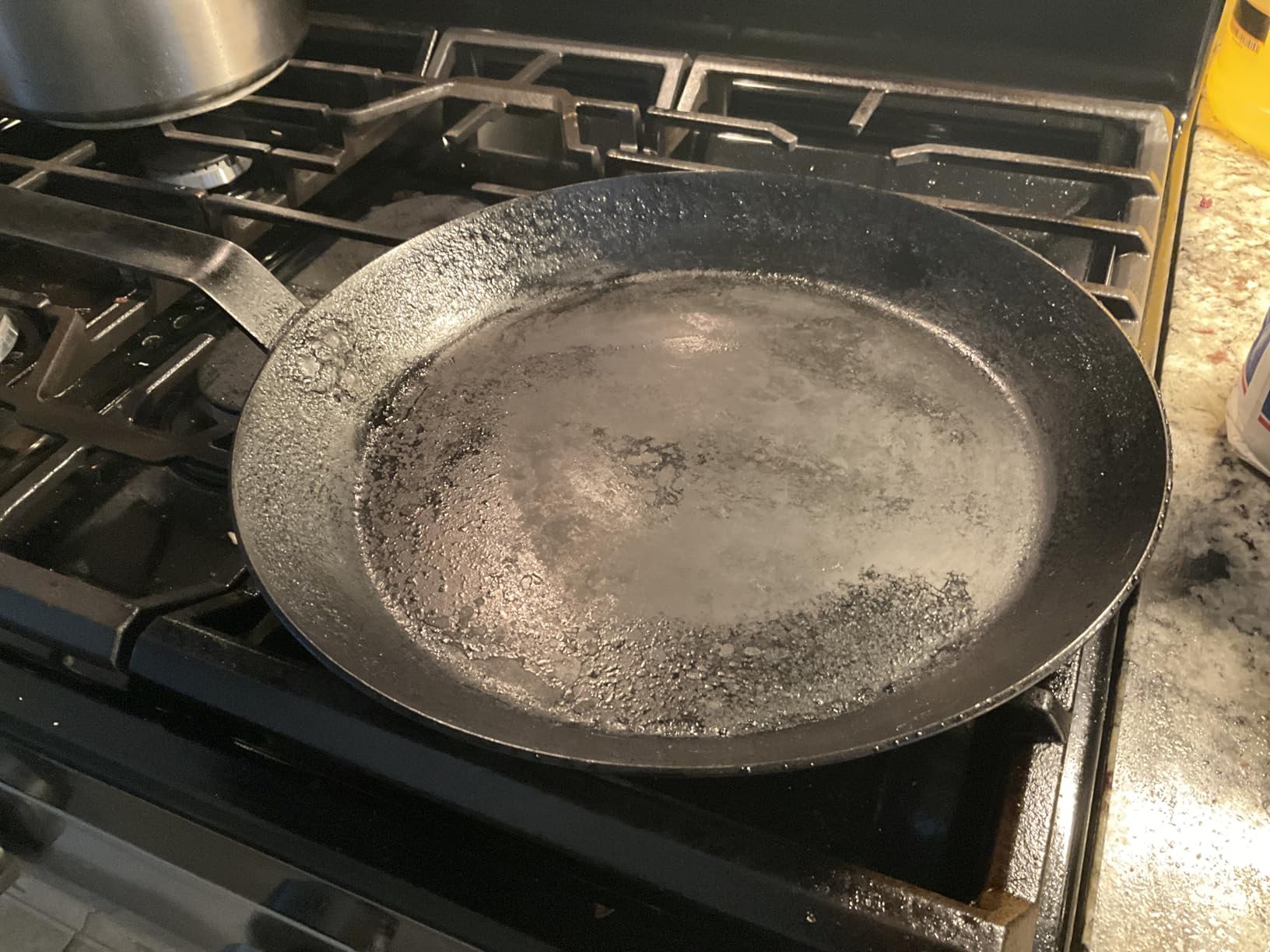 Lodge Manufacturing Company Carbon Steel Skillet, 12-Inch customer photo 1