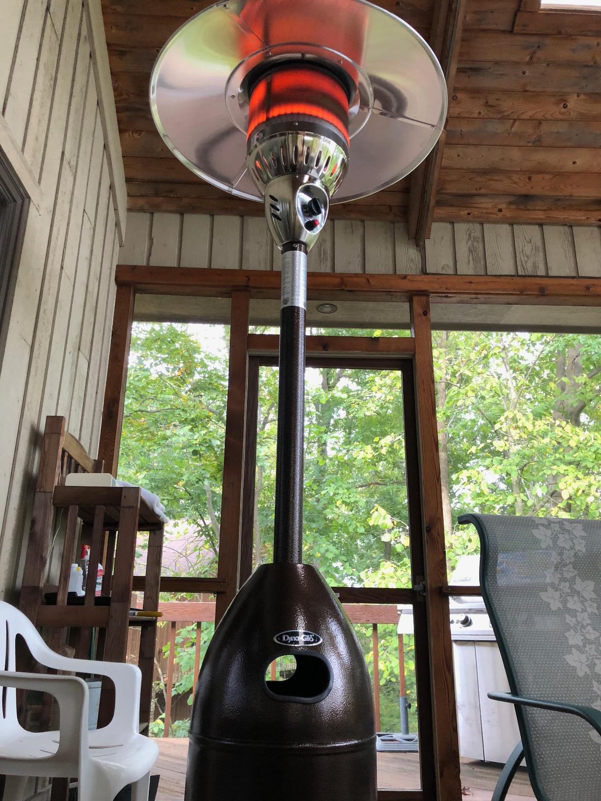 Dyna Glo DGPH201BR 48,000 BTU Premium Hammered Bronze Patio Heater customer photo 1