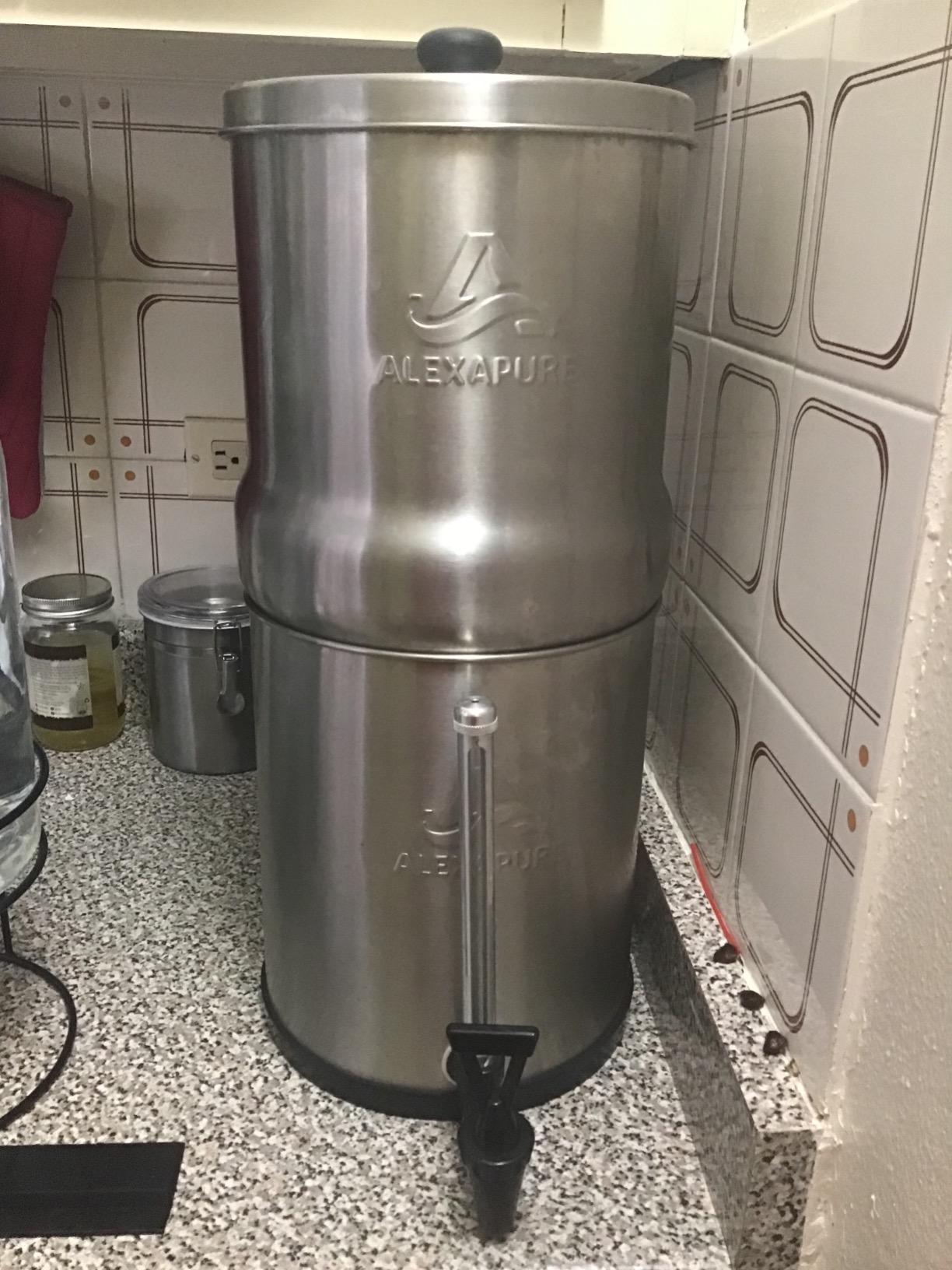 Alexapure Pro Stainless Steel Water Filtration System - 200 Gallon Capacity customer photo 2