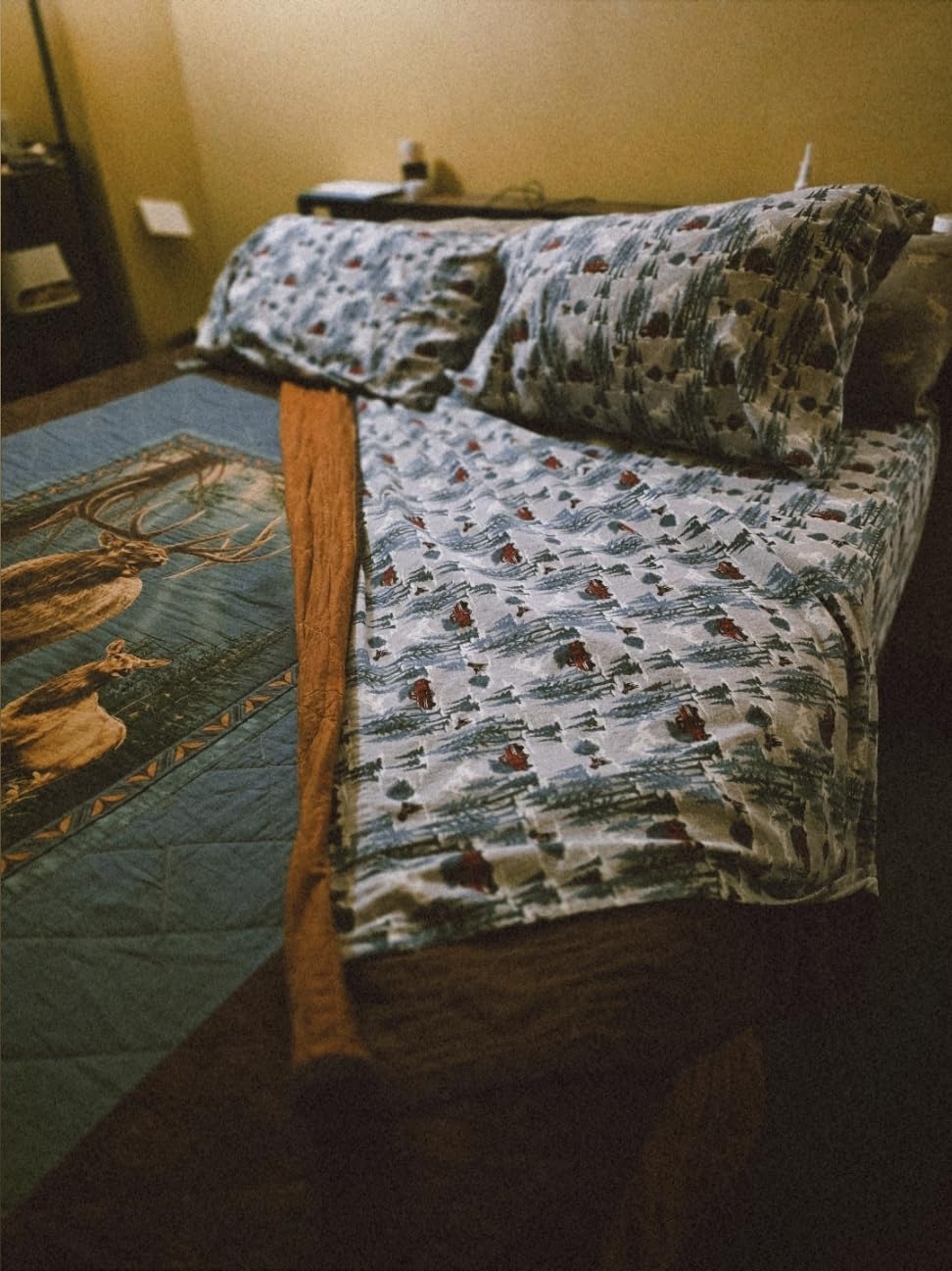 Eddie Bauer Flannel Sheets Queen Size, Anti-Pilling & Wrinkle Resistant Cotton, Touchably Soft for All-Season Comfort - Bed Sheets with Matching Pillowcases & Fitted Sheet (Elk Grove Grey) customer photo 1