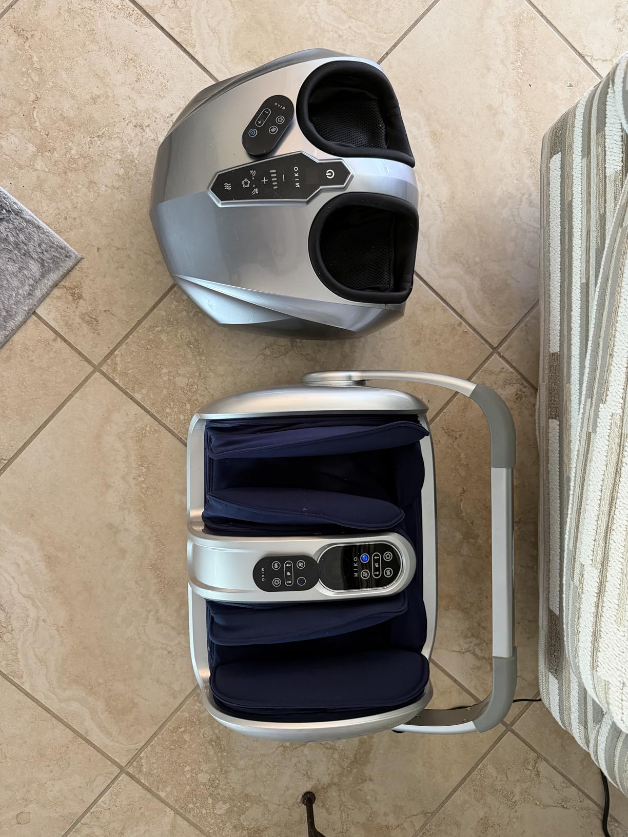 MIKO Shiatsu Foot Massager with Heat for Neuropathy & Plantar Fasciitis customer photo 2