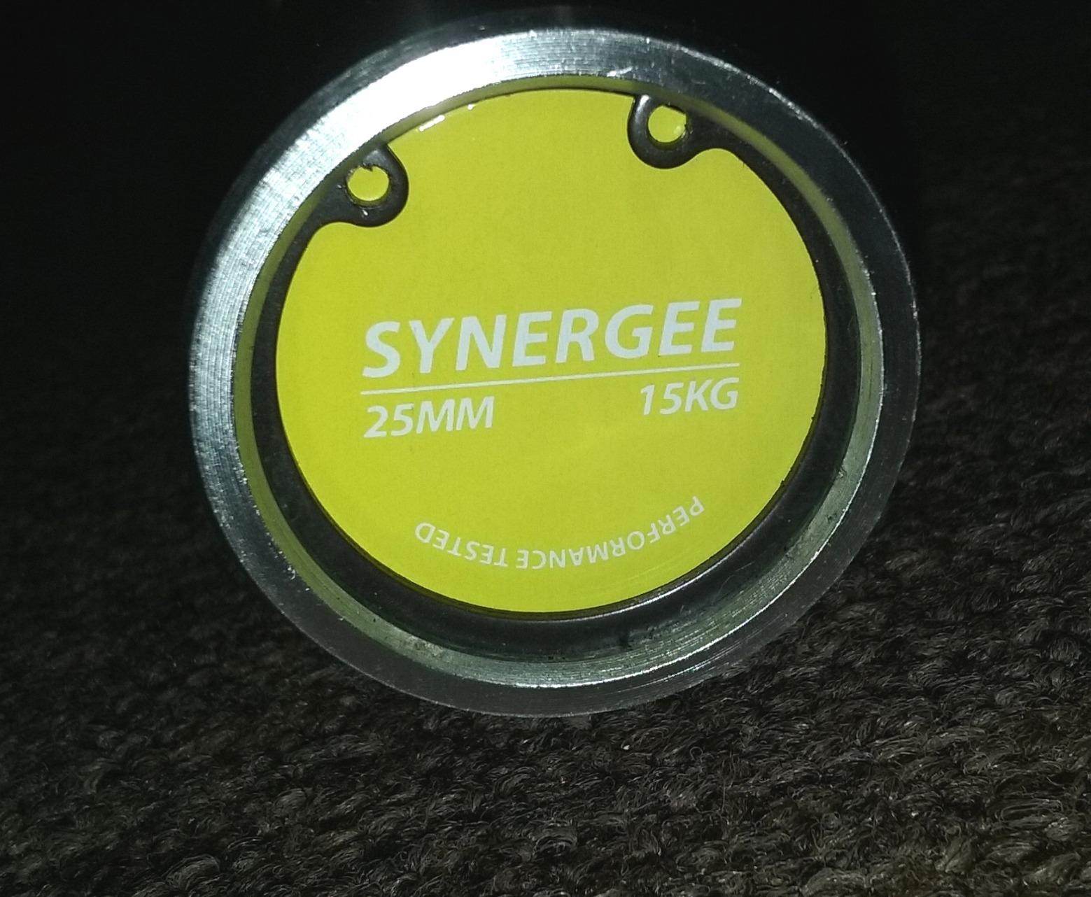 Synergee Regional Olympic 20kg Men's and 15kg Women's Hard Chrome & Black Phosphate Barbells - 1500lbs Capacity customer photo 1
