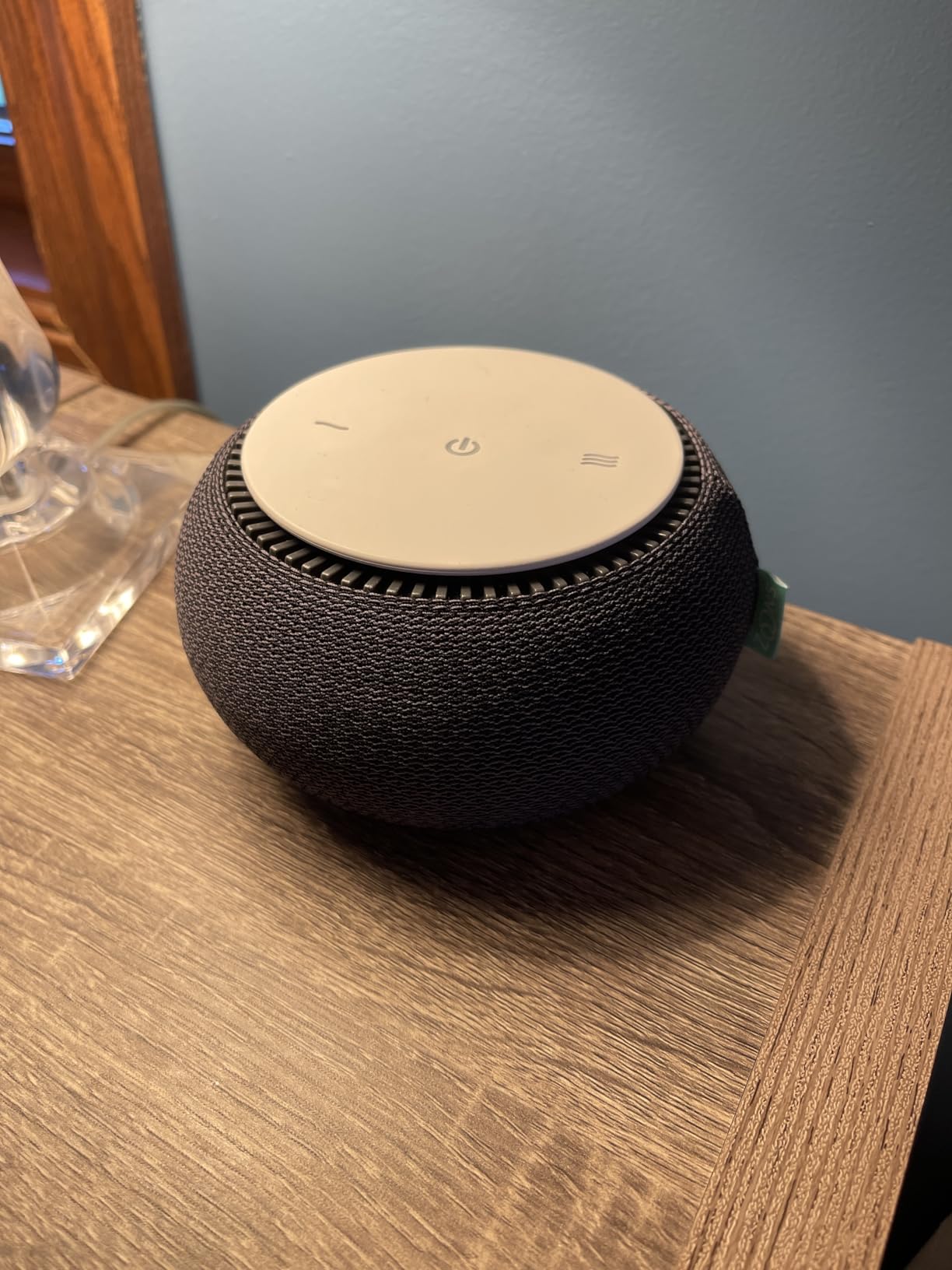 SNOOZ Smart White Noise Machine - Real Fan Inside for Non-Looping Sound, Portable Sleep Aid for Adults, Dogs, Travel, Home, Bedroom, Sleeping, Office Privacy, Therapy, & Baby Registry Essential - Cloud customer photo 2