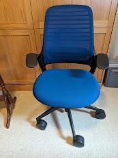 Series 1 Office Chair - Ergonomic Work Chair with Wheels for Carpet - Helps Support Productivity - Weight-Activated Controls, Back & Arm Support - Easy Assembly - Graphite customer photo 1
