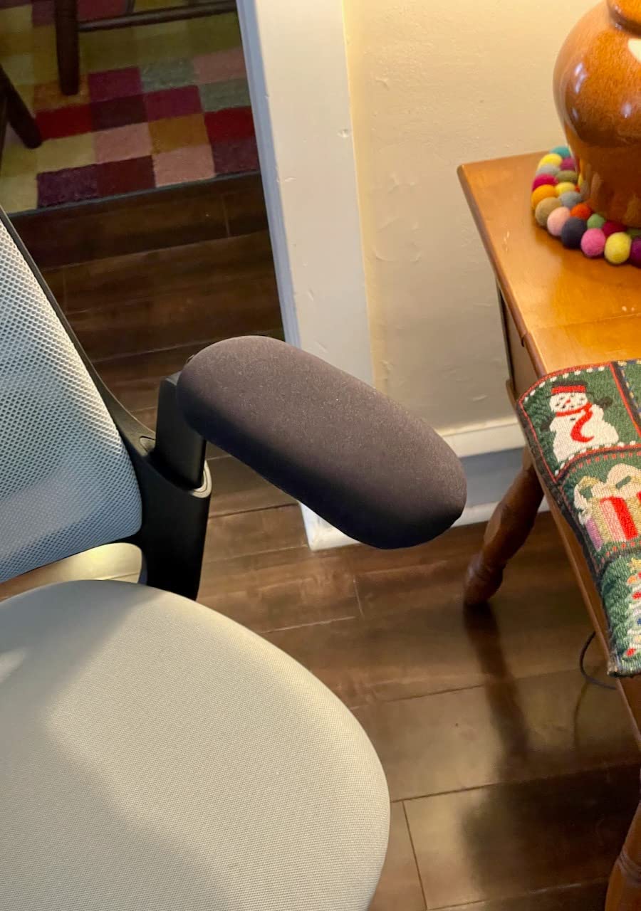 Series 1 Office Chair - Ergonomic Work Chair with Wheels for Carpet - Helps Support Productivity - Weight-Activated Controls, Back & Arm Support - Easy Assembly - Graphite customer photo 2