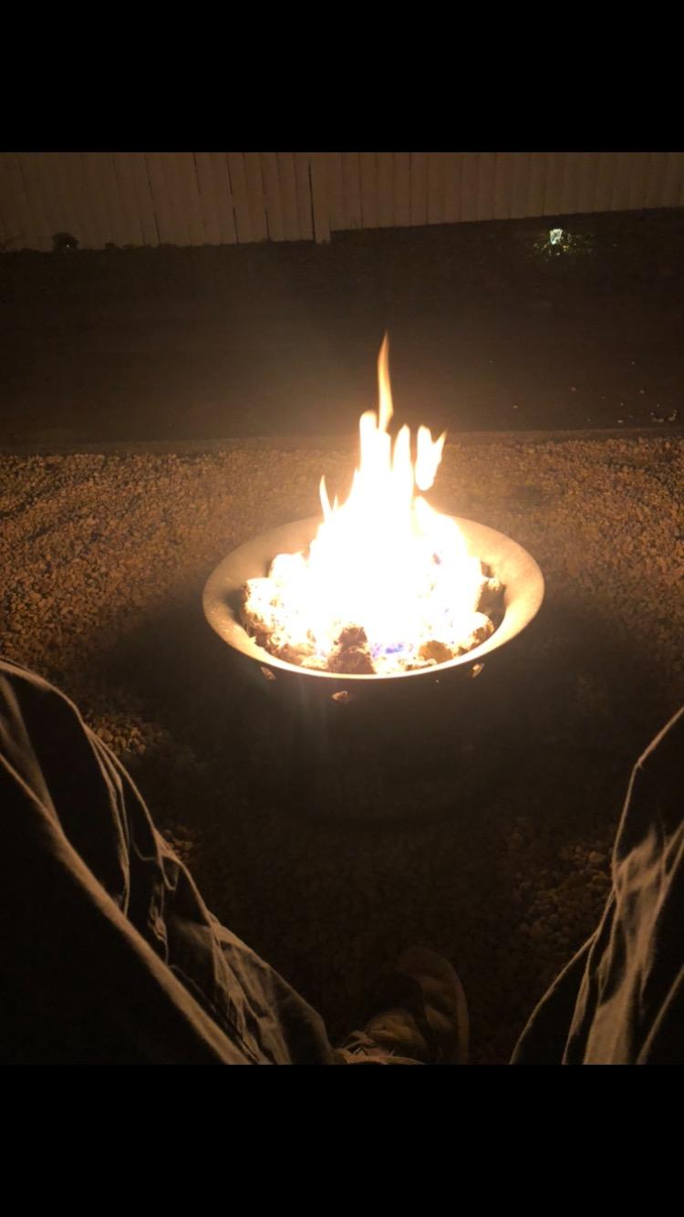 Giantex Portable Propane Fire Pit, 19