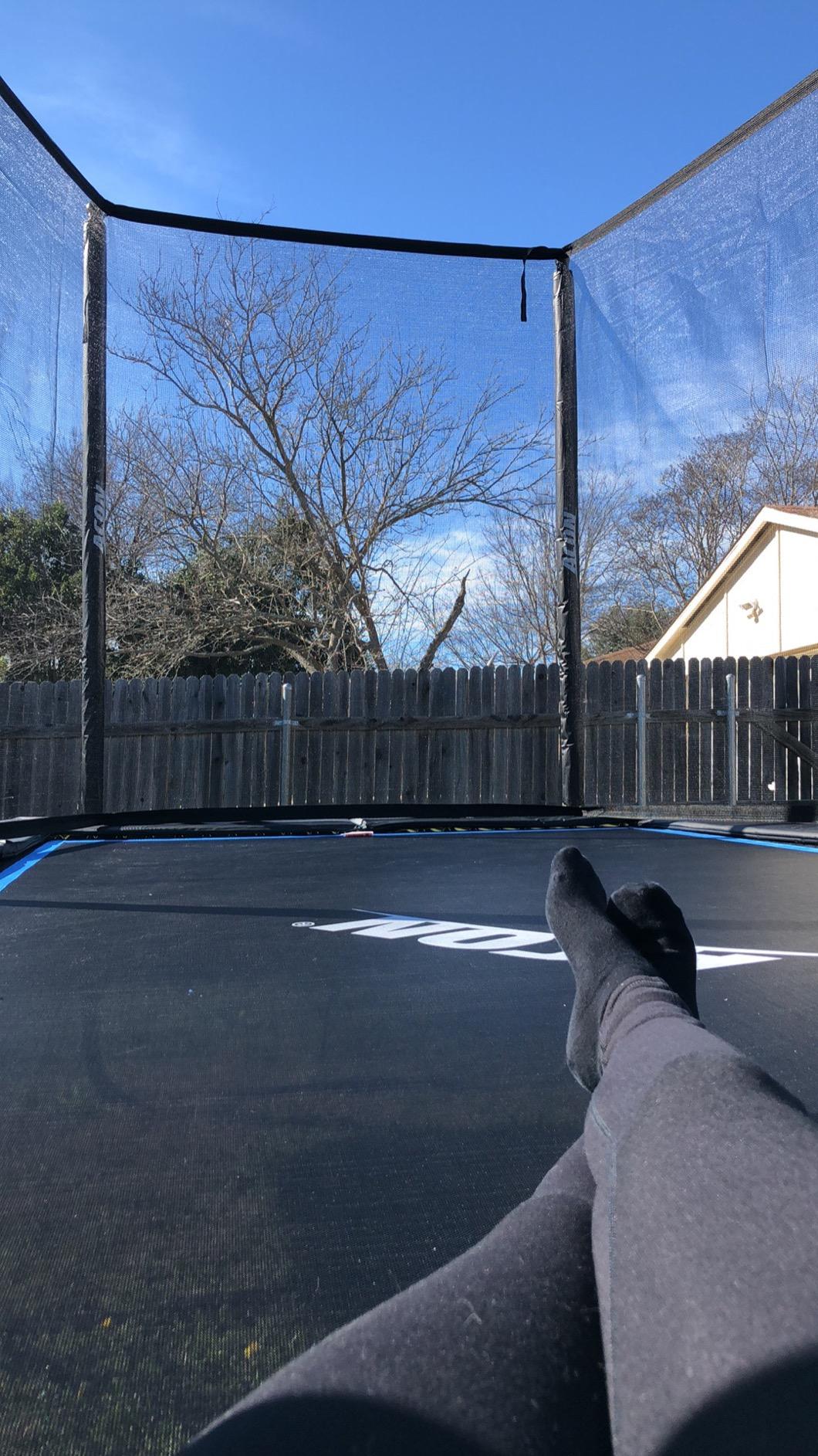 ACON 16 HD Rectangular Trampoline with Safety Enclosure & Ladder - 17 x 9.8 ft Big Rectangle Trampoline Outdoor, 140 HD Springs, SafeMat, 1,650 lbs Tested Steel Frame, 10-Year Frame Warranty customer photo 1