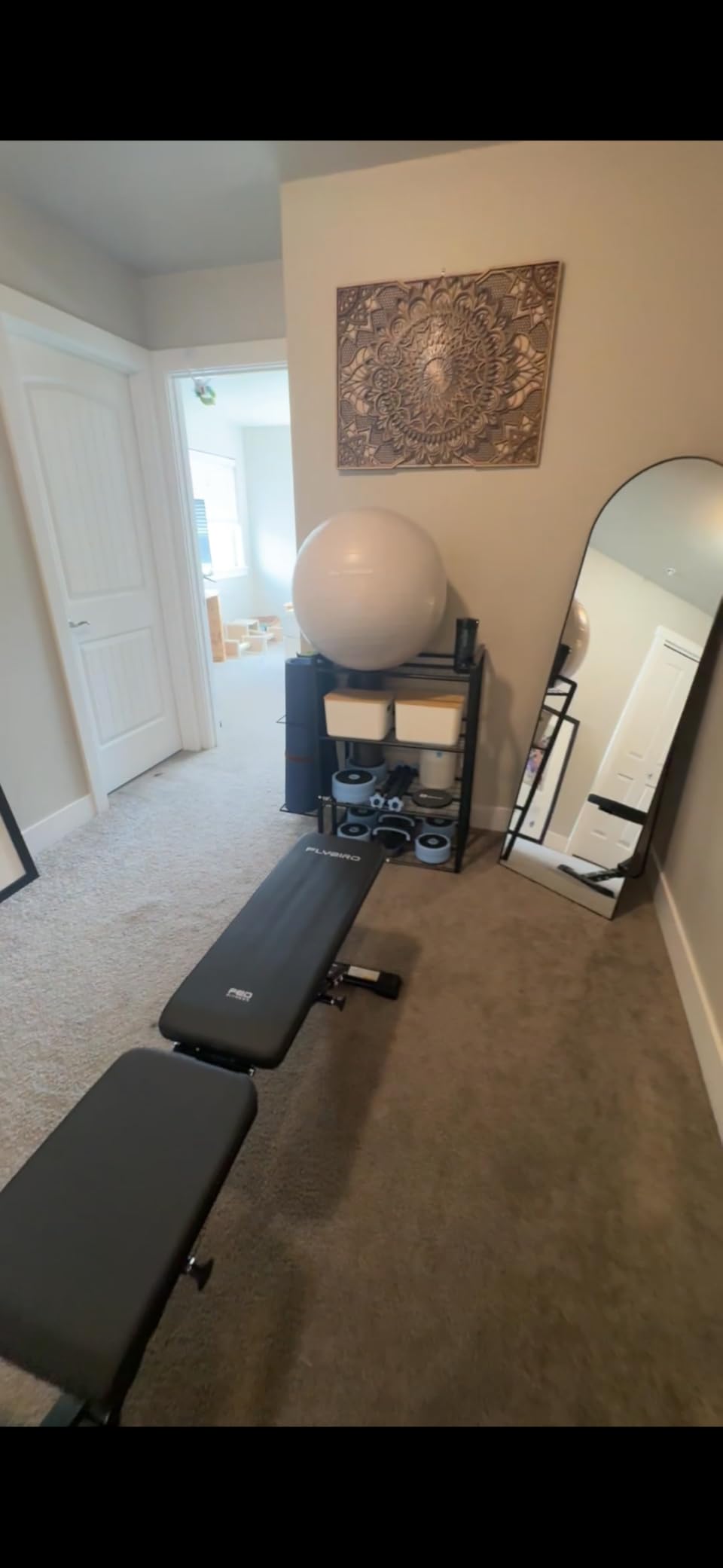FLYBIRD WB5 Weight Bench, ASTM-Certified 800LBS Adjustable Weight Bench Workout Bench Foldable for Home Gym, 90 to -30 FID and 30in Extended Backrest for Bench Press Strength Training Exercise customer photo 1