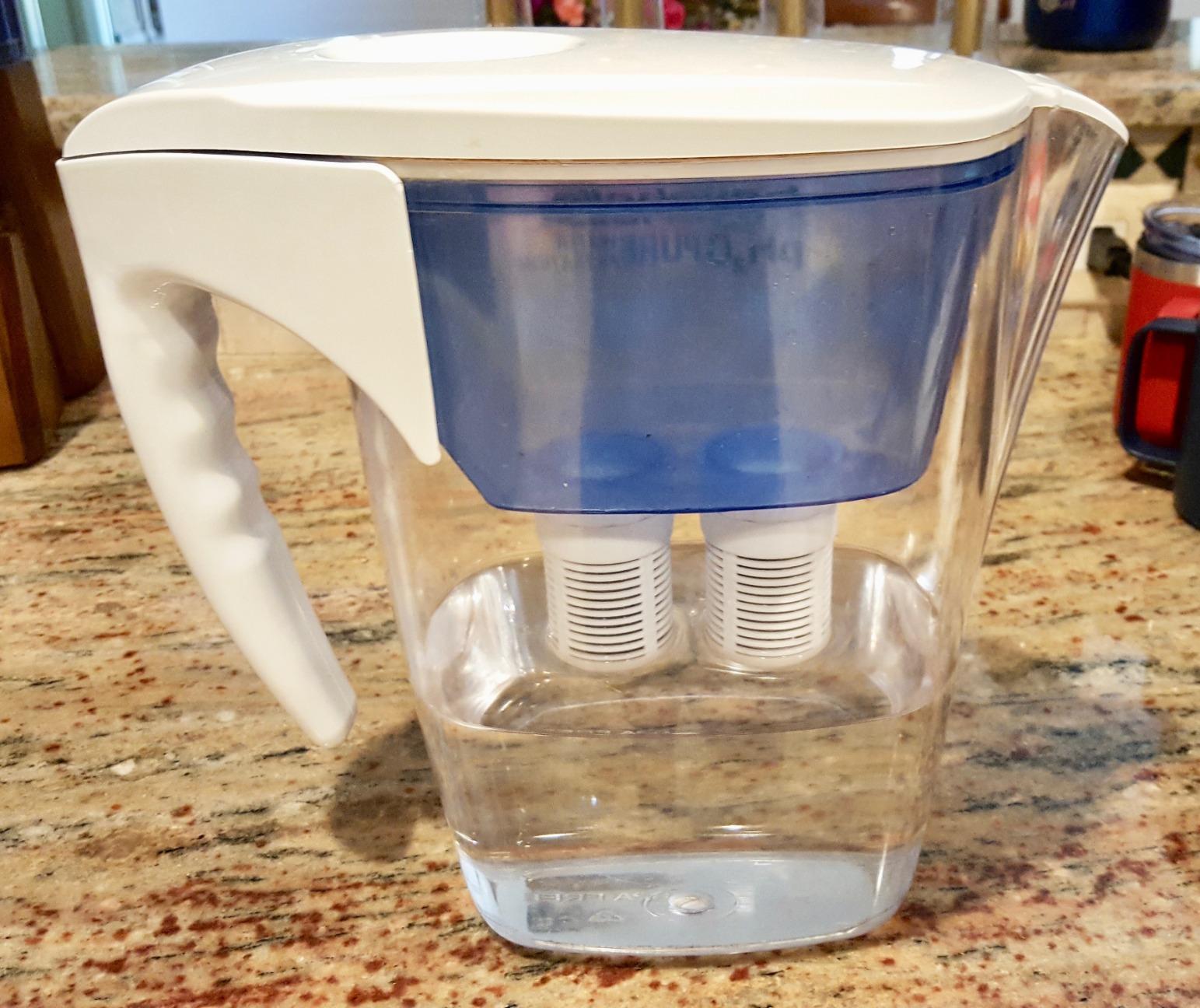 Seychelle pH2O Alkaline Water Filter Pitcher - pH Enhancing Filtration - USA-Made Filter, 64oz customer photo 2