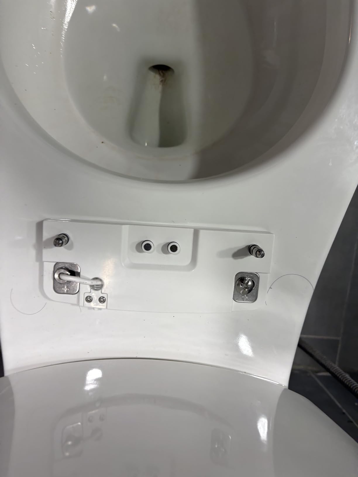 KOHLER 10349-0 PureWarmth Heated Elongated Toilet Seat, Soft Close, Quiet-Close, Night Light, White customer photo 1
