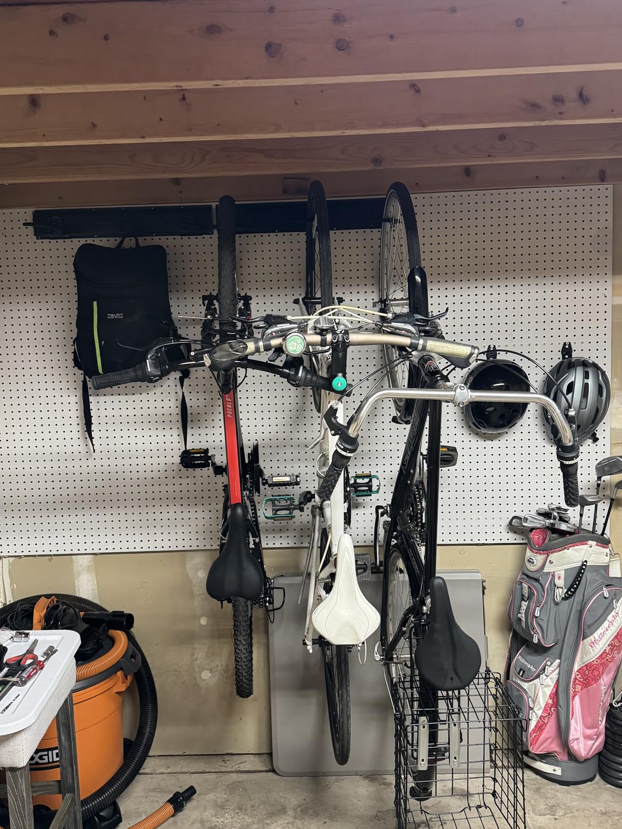 Ultrawall Stainless Steel Bike Storage Rack,6 Bike Storage Hanger Wall Mount for Home & Garage Holds Up to 300lbs, Black customer photo 1