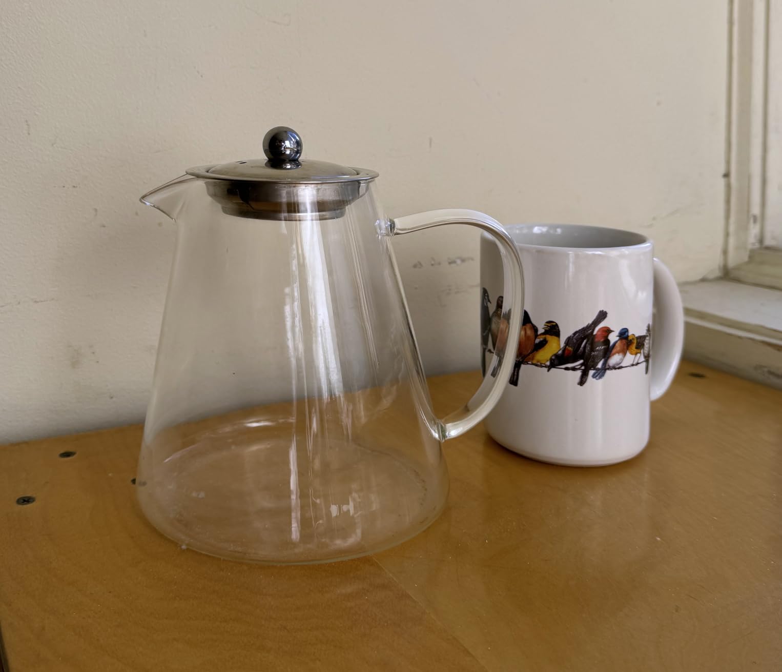 TMOST Glass Teapot with Infuser Tea Pot 950ml/32oz Tea Kettle Stovetop Safe Blooming and Loose Leaf Tea Maker Set (32oz/ 950ml) customer photo 2
