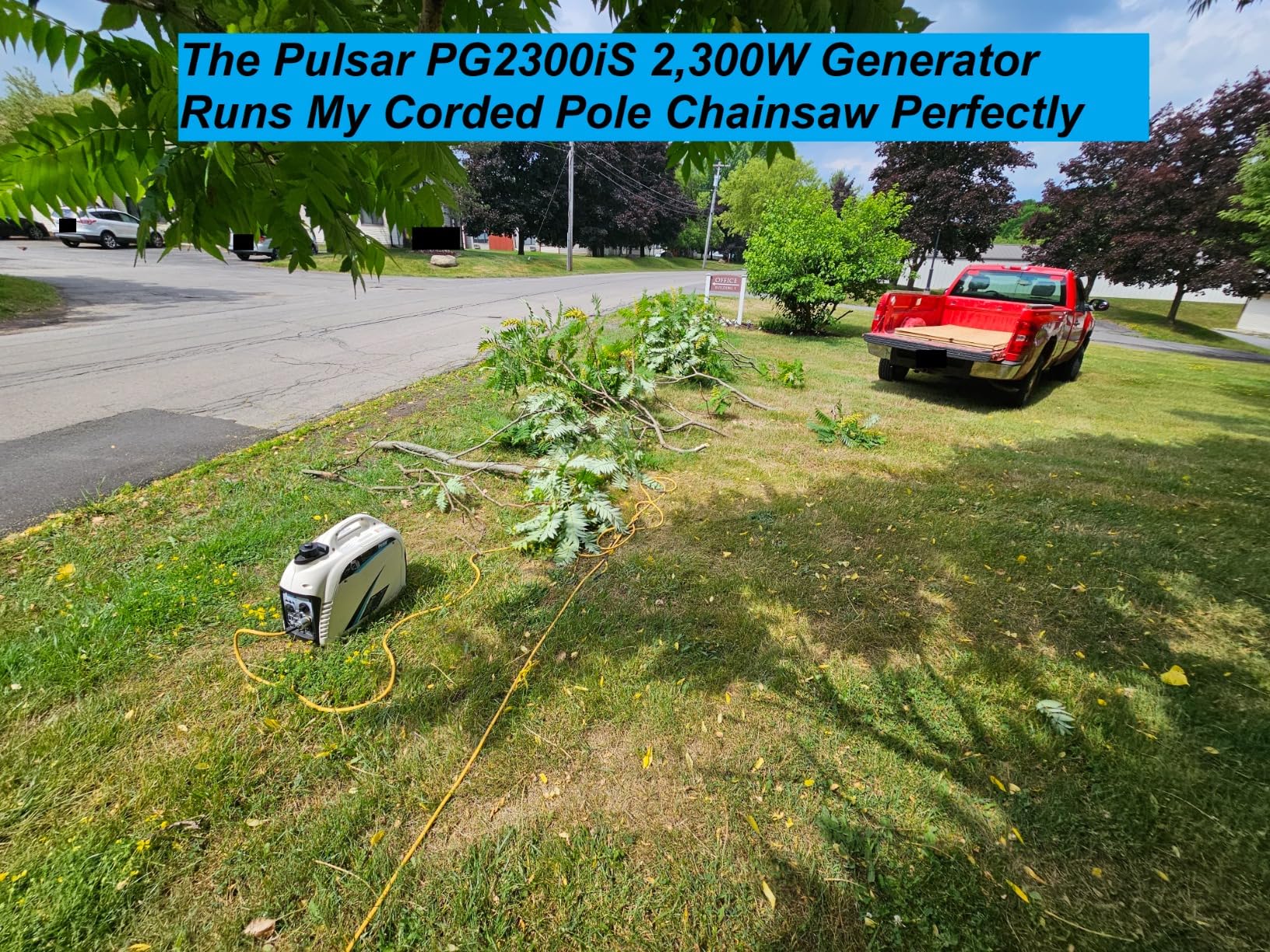 Pulsar PG2300iS 2,300W Portable Super Quiet Gas-Powered Inverter Generator with USB Outlet & Parallel Capability, CARB Compliant customer photo 2