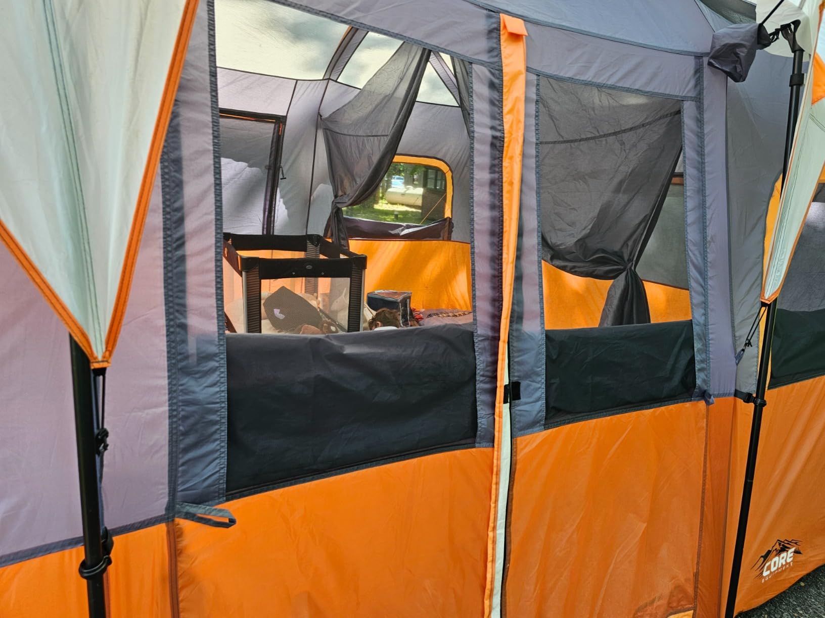 CORE Tent for Family Camping | 10 Person / 11 Person / 12 Person Large Multi Room Cabin Tents for Car Camping & Outdoor Adventures customer photo 2