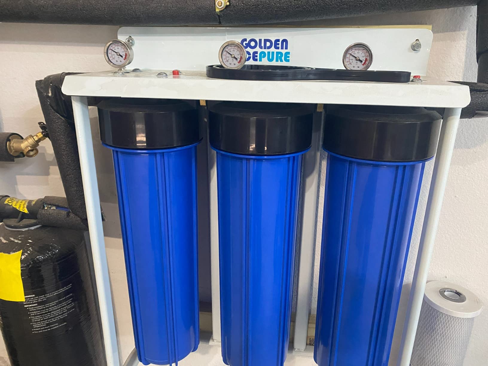 AO Smith Whole House Salt Free Descaler System - Works with City & Well Water Filters - 6yr, 600,000 Gl - Water Softener Alternative for Home - AO-WH-DSCLR customer photo 2