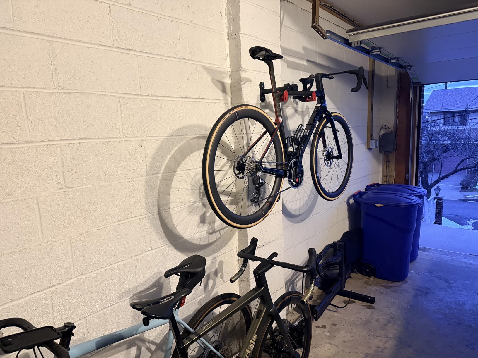PRO BIKE TOOL Bike Wall Mount - Horizontal Indoor Bike Rack for 1 Bicycle - Bike Rack for Garage - Safe and Secure Bike Hook for Road, Mountain or Hybrid Bikes - Bike Hanger, Bicycle Storage customer photo 1