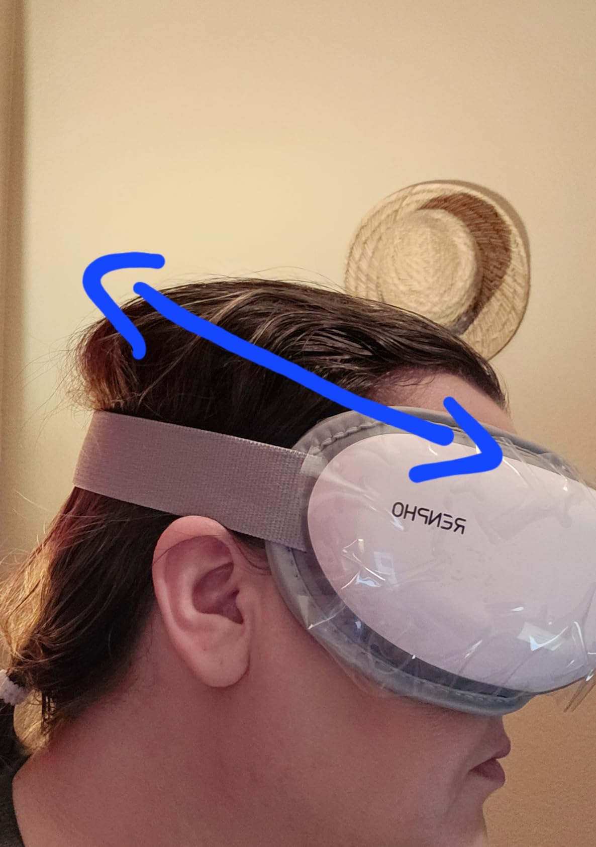 RENPHO Eye Massager with Heat, Eyeris 1 - FSA Eligible HSA, Eye Mask for Migraine Relief, Sleep Mask for Reduce Strain and Dry Eyes customer photo 1