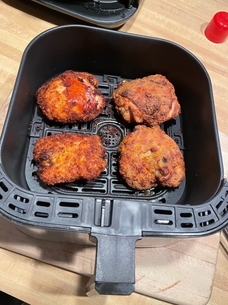 Instant Pot 10QT Air Fryer, 7-in-1 Functions with EvenCrisp Technology that Crisps, Broils, Bakes, Roasts, Dehydrates, Reheats & Rotisseries, Includes over 100 In-App Recipes, Stainless Steel customer photo 2