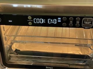 Ninja DT251 Foodi 10-in-1 Smart XL Air Fry Oven, Bake, Broil, Toast, Roast, Digital Toaster, Thermometer, True Surround Convection up to 450°F, includes 6 trays & Recipe Guide, Silver customer photo 2