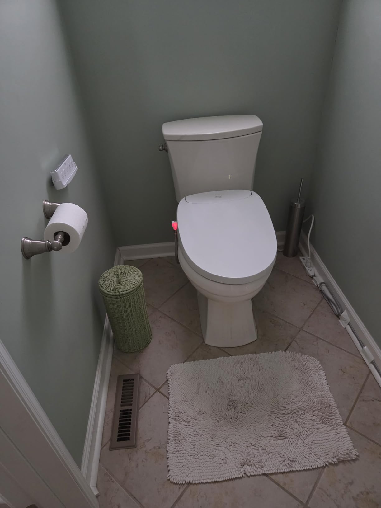 DLS Premium Heated Bidet Seat, Warm Water & Air Dryer, Auto Open and Slow Close Lid, Elongated customer photo 1