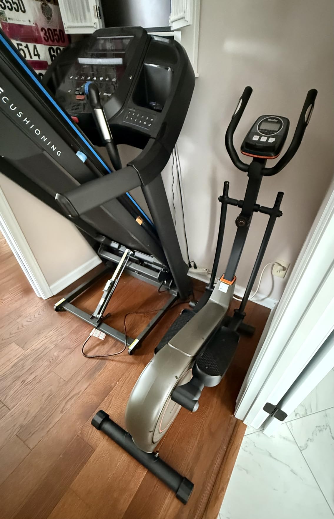 Niceday Elliptical Exercise Machine, Elliptcal Machine for Home, 15.5IN&16IN&20IN Stride Elliptical Machine, 500LBS Loading Capacity, Elliptcal Training Machine with 16 Level Resistance customer photo 1