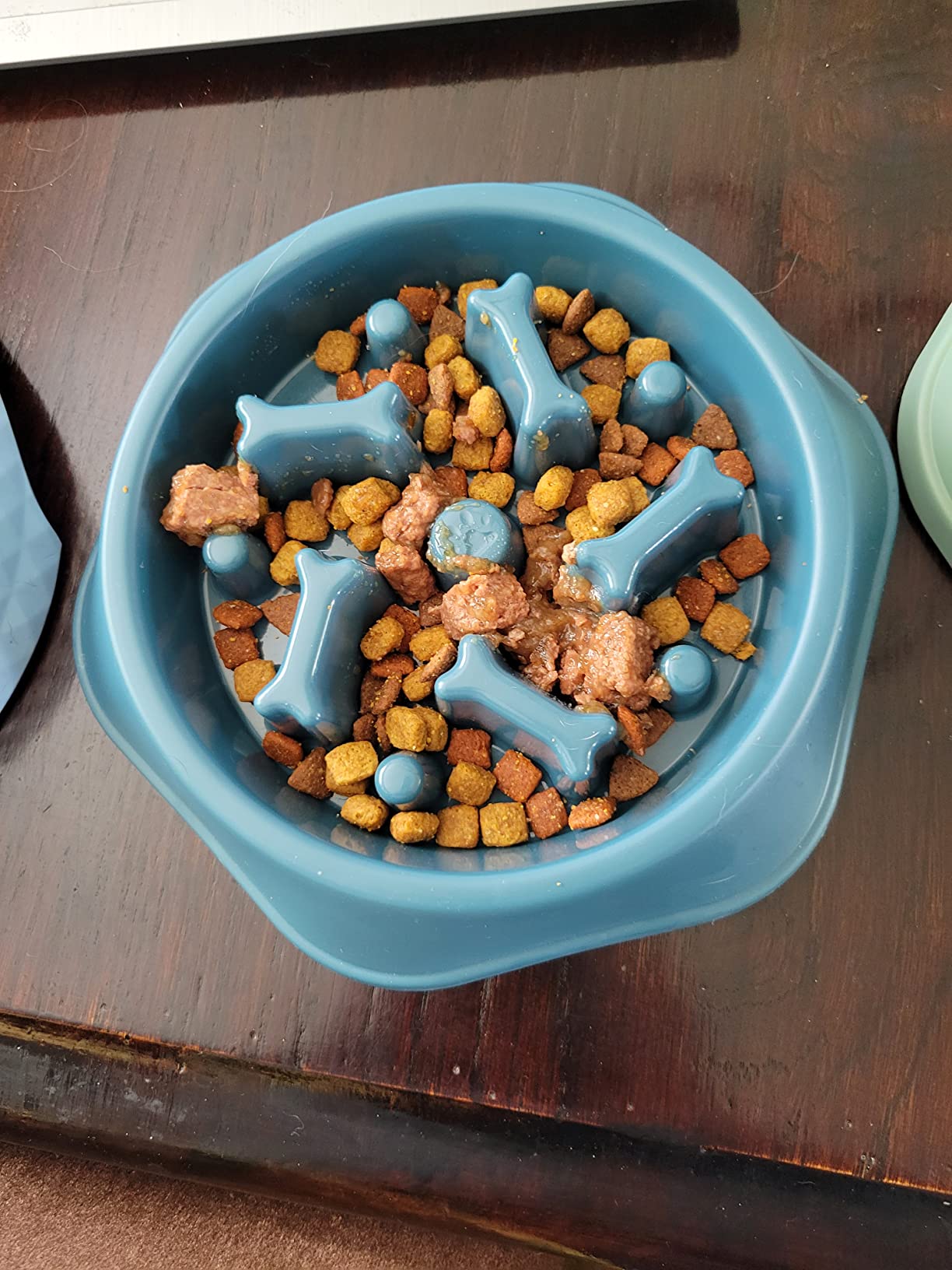 UPSKY Slow Feeder Dog Bowl Anti-Chocking Slower Feeding Pet Puzzle Bowls, Interactive Bloat Stop Dog Food Dishes Non-Slide Dogs Lick Treat for Small Medium customer photo 2