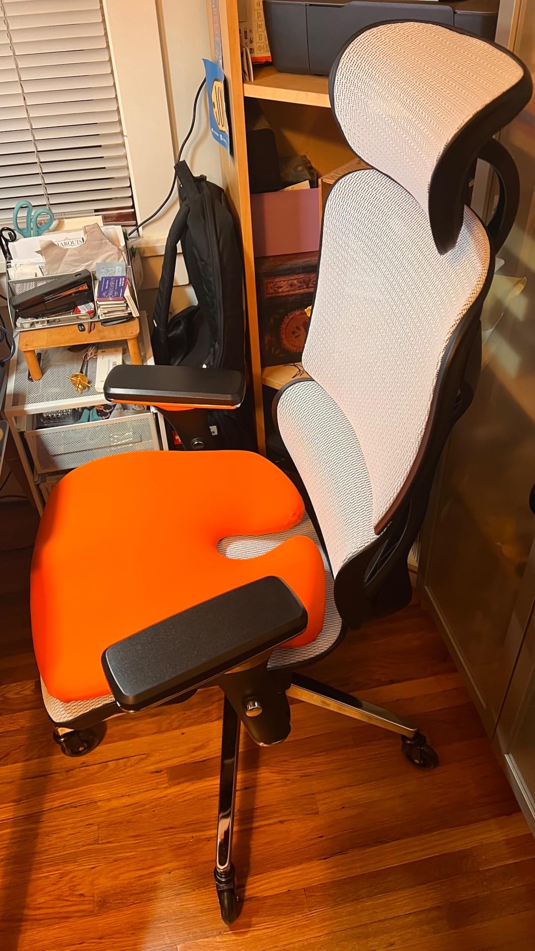 Oline ErgoPro Ergonomic Office Chair, Rolling Desk Chair with 4D Adjustable Armrest, 3D Lumbar Support, Blade Wheels, Mesh Computer Gaming Executive Swivel Chairs Chair (Black) customer photo 2