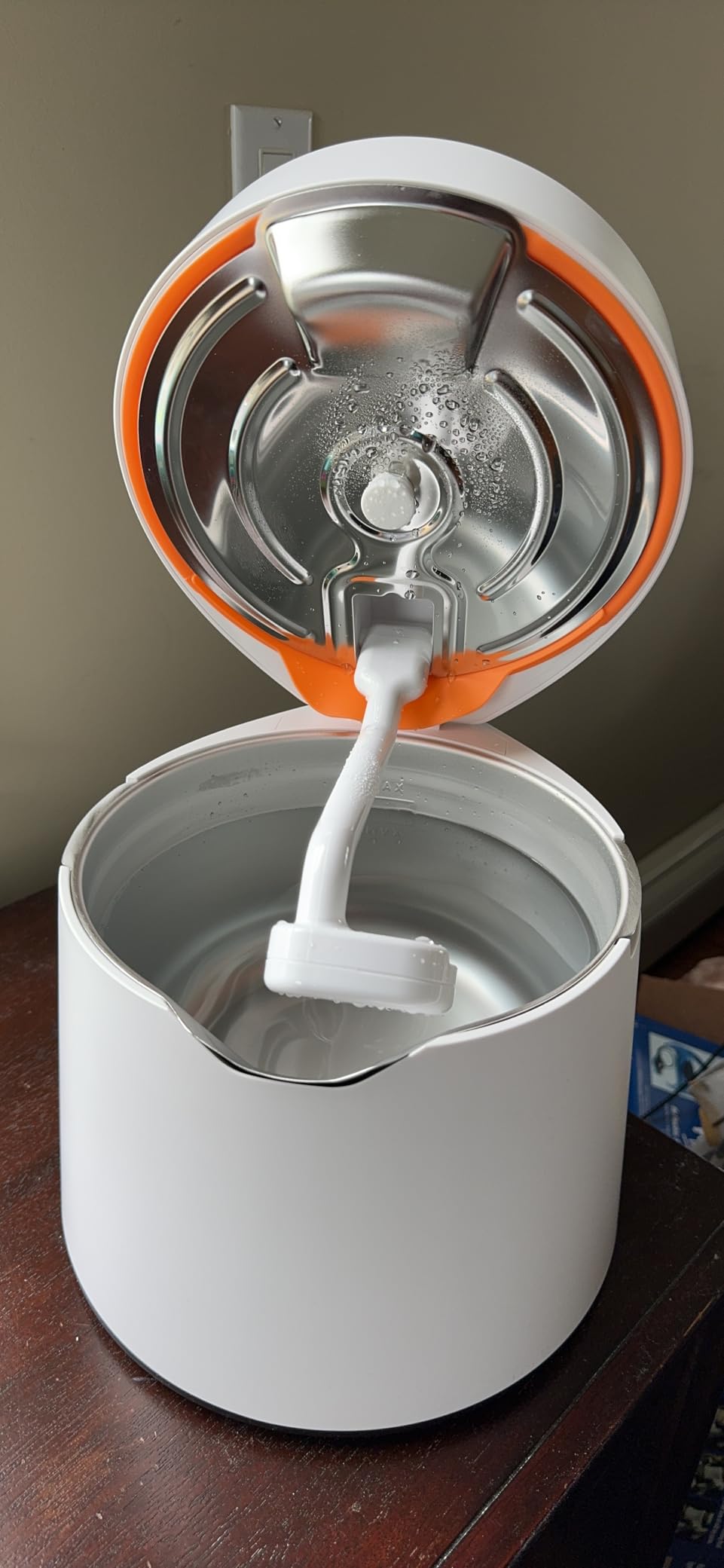 Carepod One Stainless Steel Humidifier for Large Room, Quiet & Safe for Baby, Only 3 Washable Parts & Easy to Clean, Ultrasonic Cool Mist Humidifiers for Bedroom, Filter-Free, Lasts 30Hrs (1Gal/4L) customer photo 2
