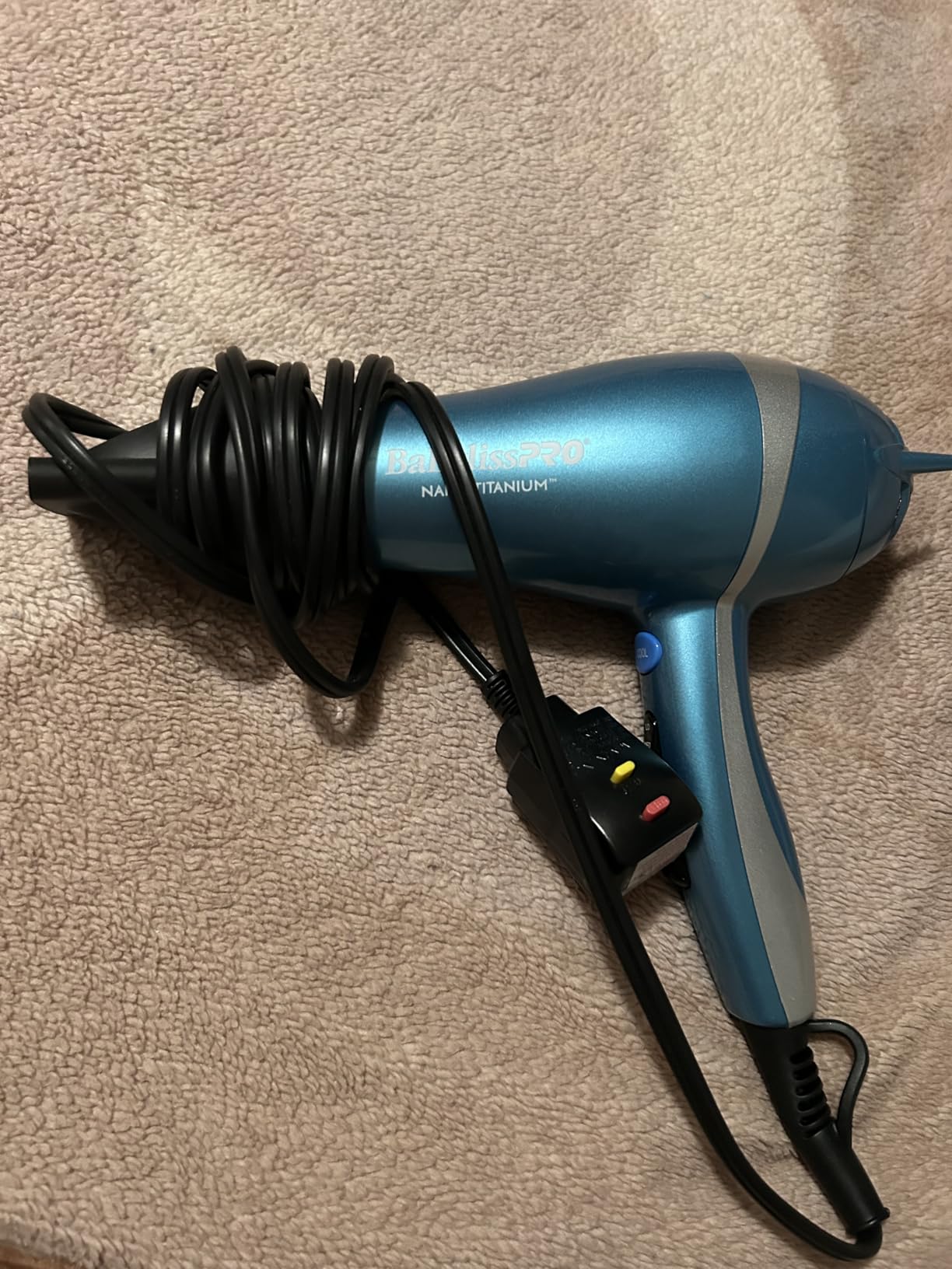 Nano Titanium 2000-Watt Blow Dryer with Concentrator Nozzle, Professional Grade Ionic Corded Styling Tool for Hair customer photo 2