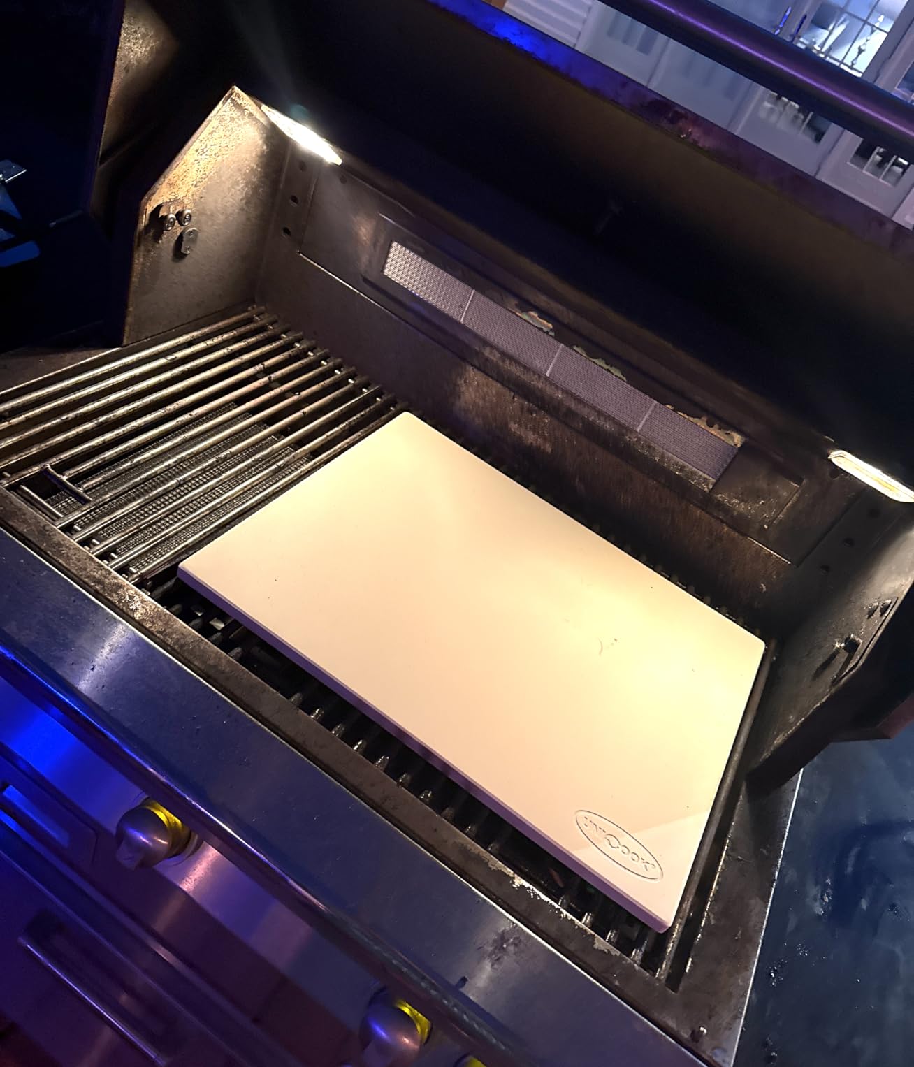 Unicook Large Pizza Stone for Oven 20 Inch, Rectangular Baking Stone 20