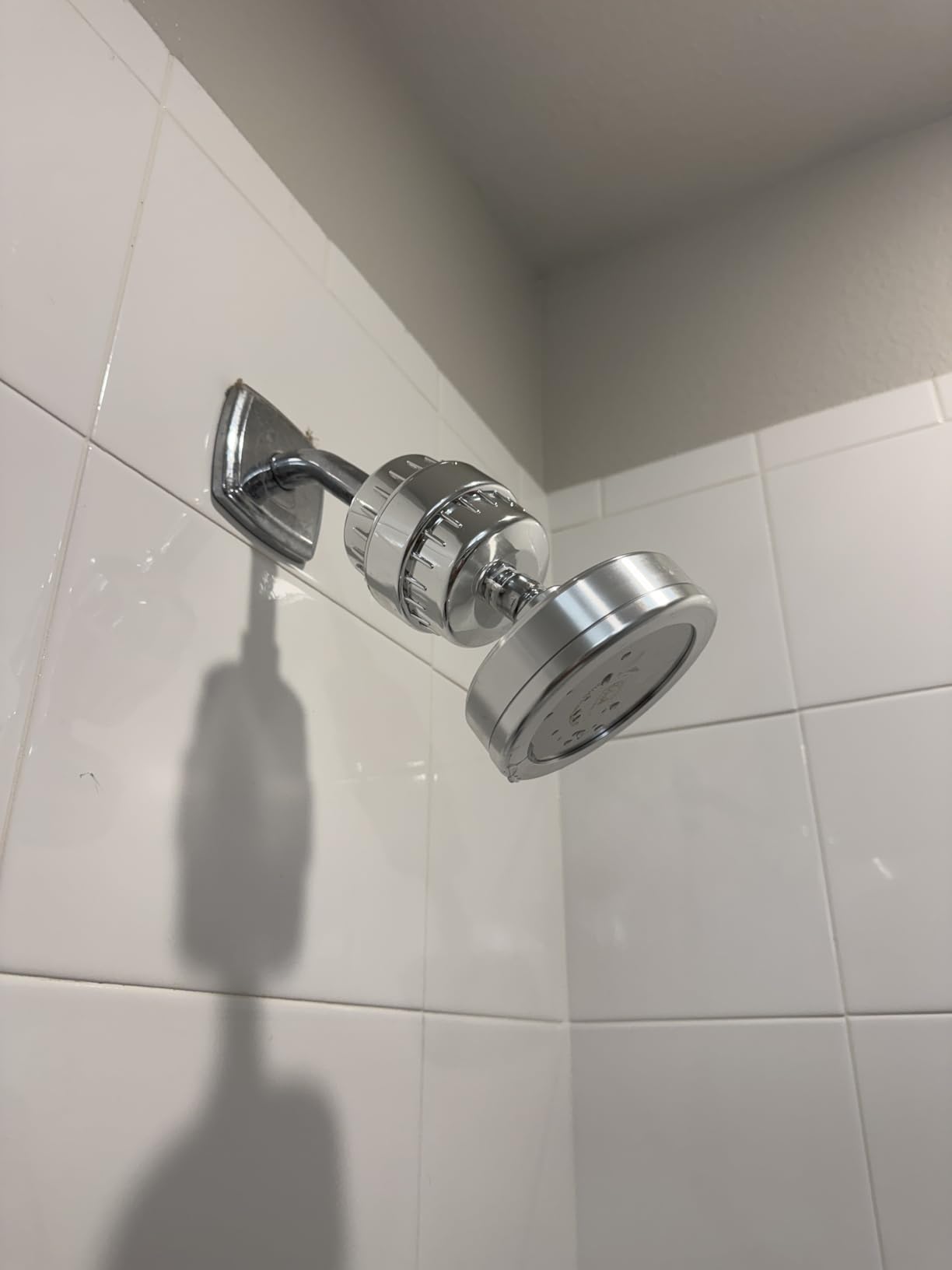 AquaHomeGroup - Filtered Shower Head & 20 Stage Shower Filter - Standard - Chrome customer photo 2