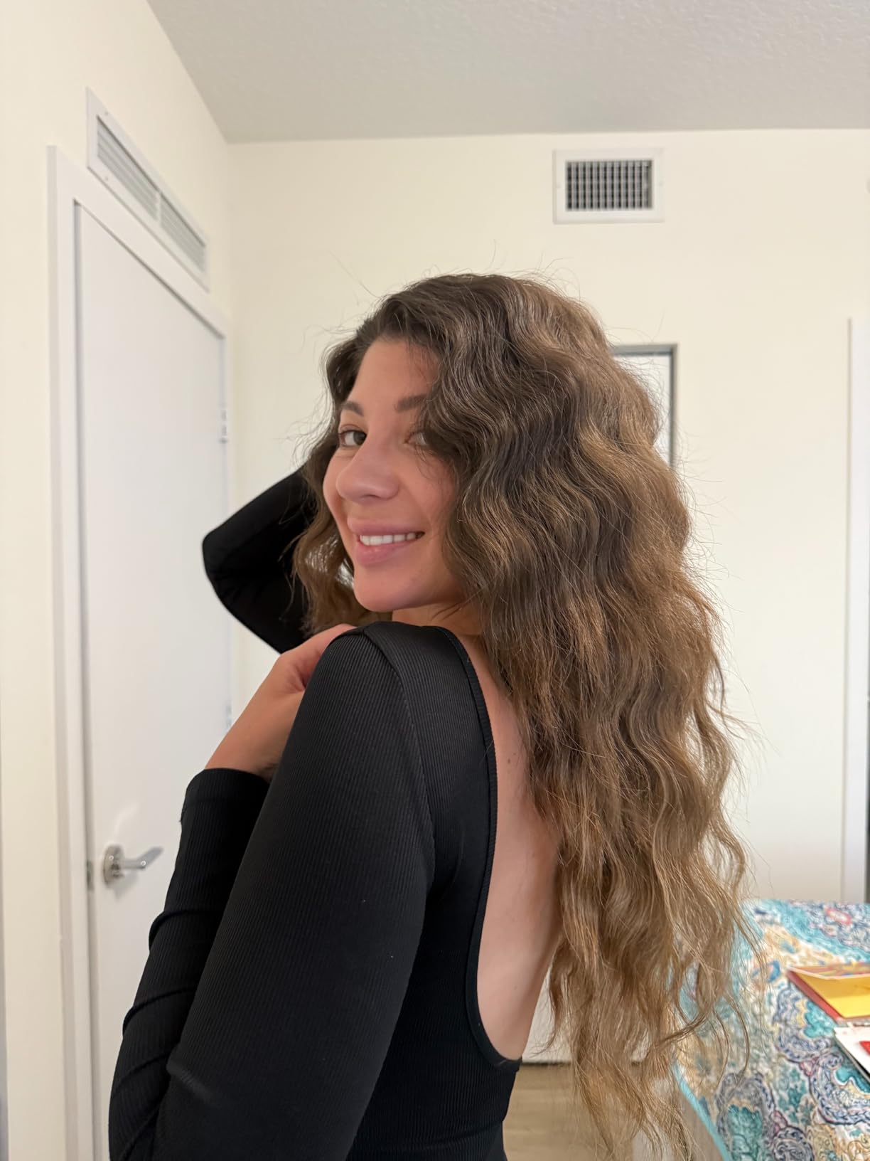 Bed Head Wave Affair Jumbo 3 Barrel Hair Waver | Quick Styling, Serious Hold, & Less Heat Damage | Heat Protectant Glove Included for Easy, Custom Styling customer photo 2