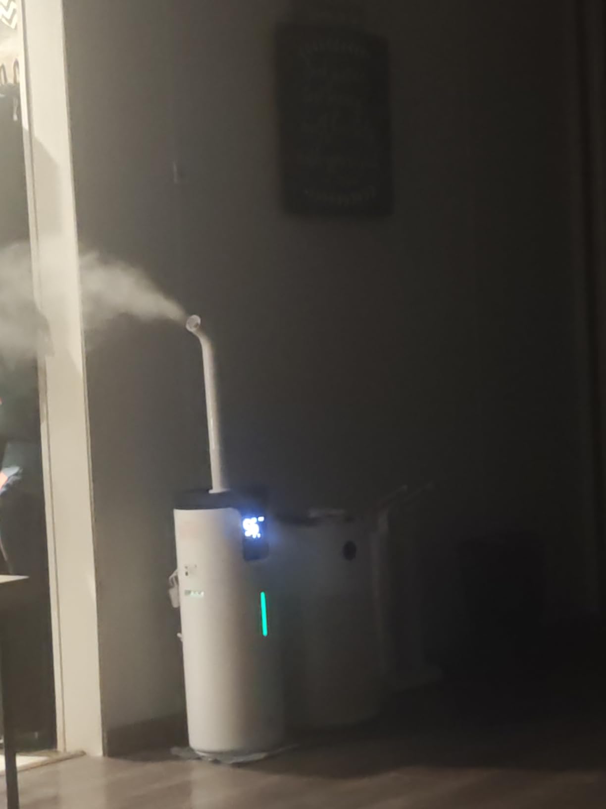 Humidifier Large Room, 4.2 Gal/16L Large Humidifier for 1500 sq.ft, 360 Nozzles Cool Mist Ultrasonic, Top Fill Tower Humidifiers for Bedroom Office Plant wholehouse with Extension Tube, Night Light customer photo 2
