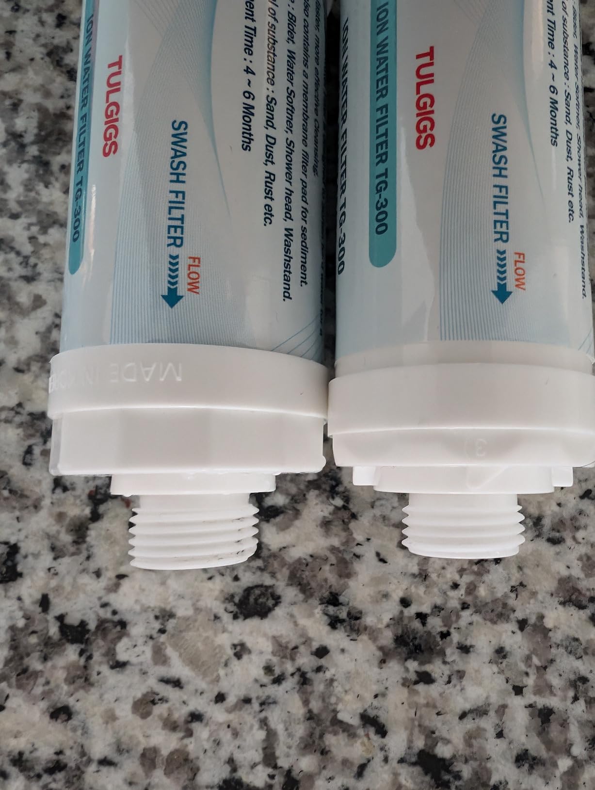 ION Filter TG300 - Premium Bidet Water Filter Set for Electronic Bidet Toilet Seats (2 Pieces) customer photo 1