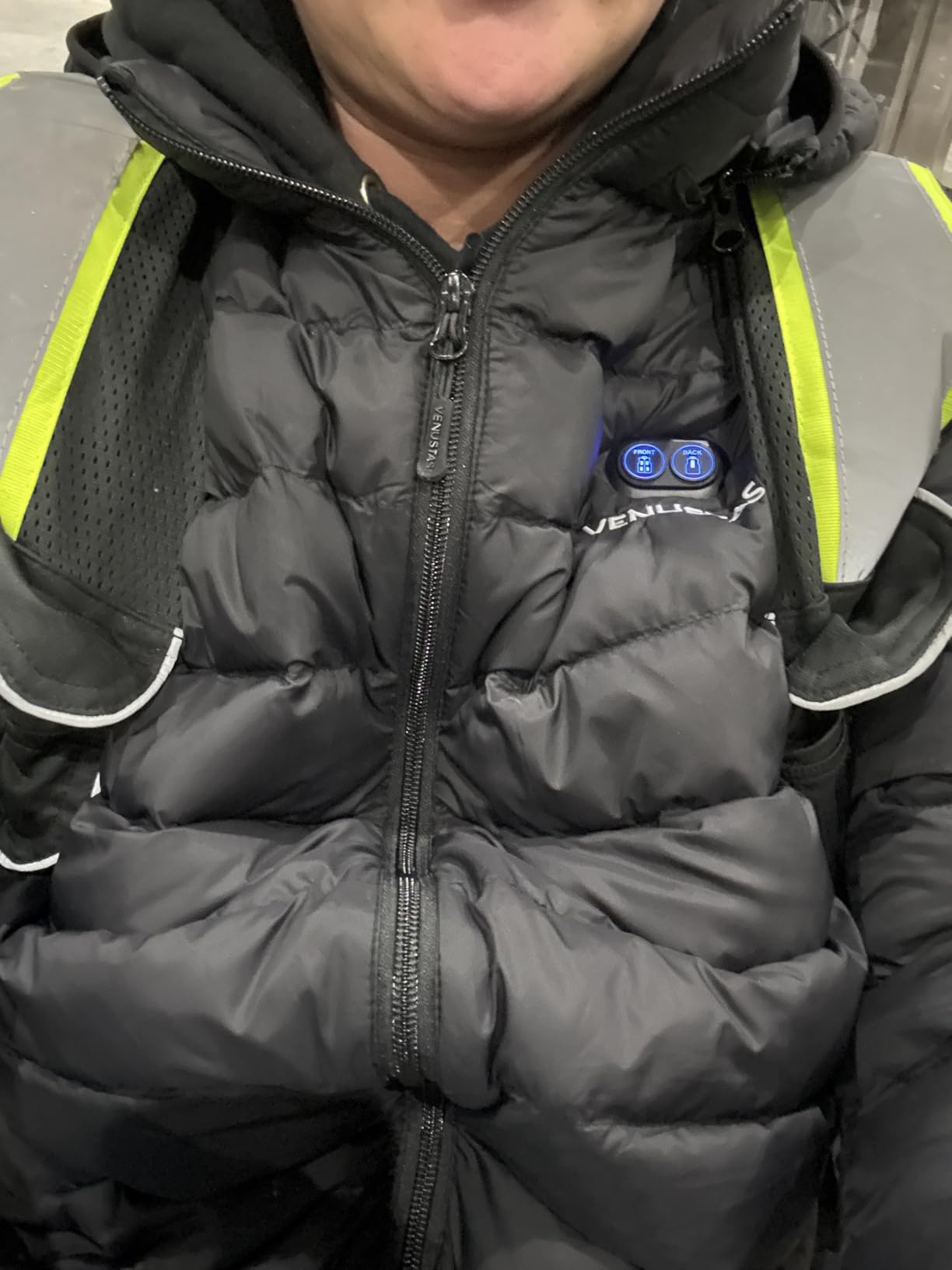 Unisex Dual-Control Heated Jacket, Water-resistant Heated Coat for Women and Men with Battery Included customer photo 1