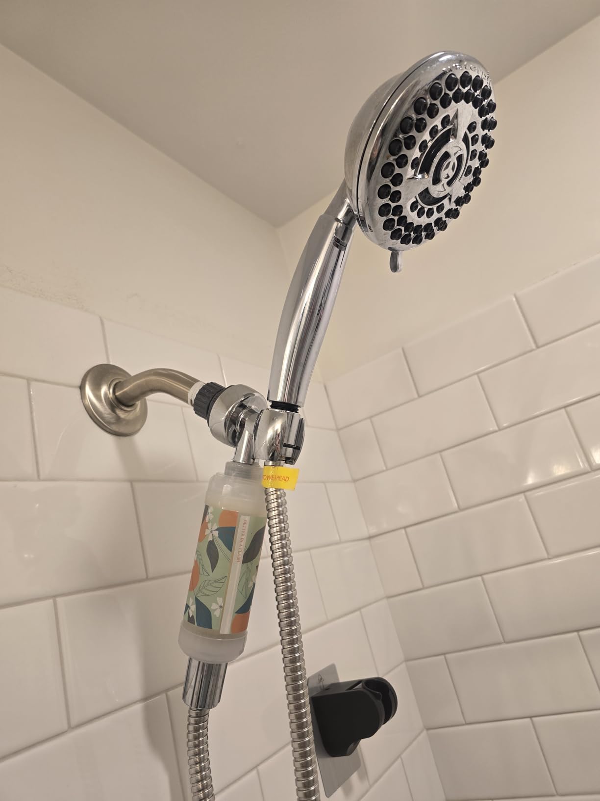 LIFLASH Vitamin C Shower Filter for Hard Water, Aromatherapy Softener Purifier, Help with Softer Skin and Hair Enhancement, for Universal Output Showerhead, Easy Installation (SUMMER CITRUS) customer photo 2