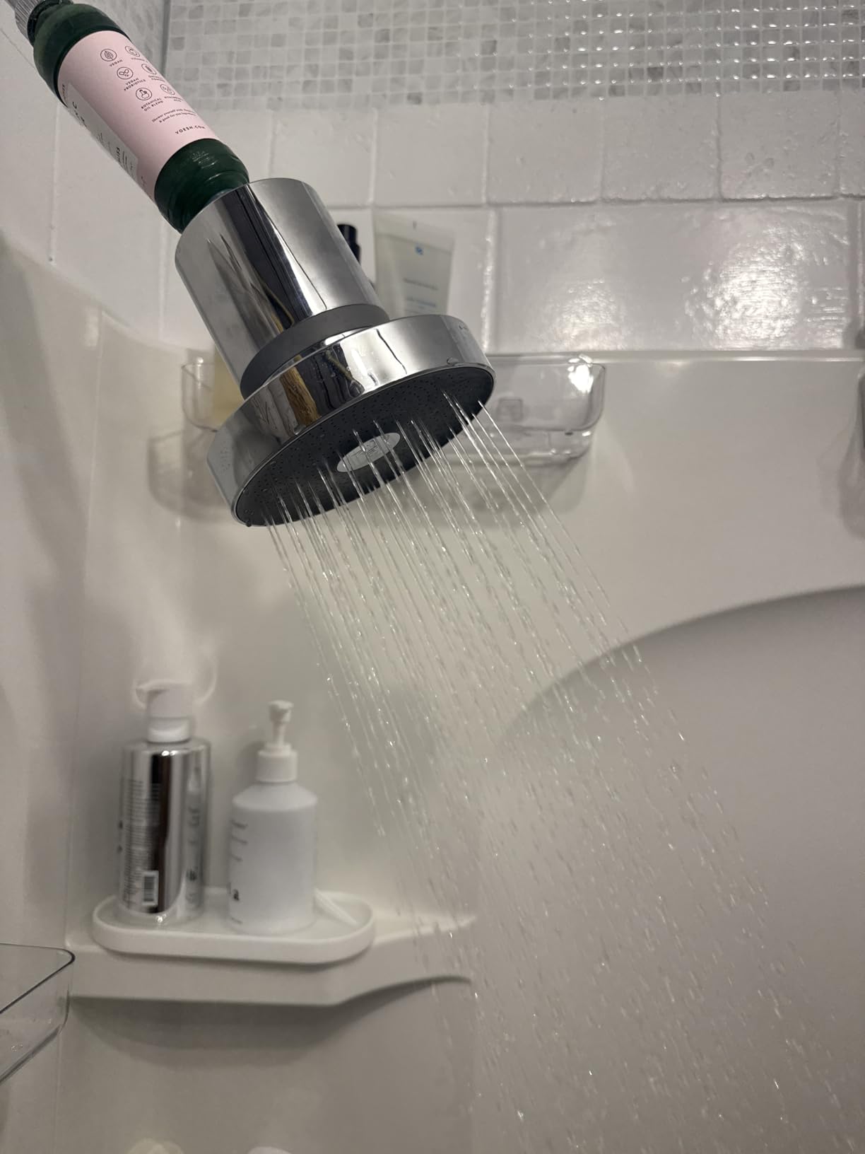 VOESH Vitamin C Shower Filter, Clean Ocean, Shower Aromatherapy, Water Purifier, Water Softener, Vegan Probiotics, Spa Shower Head, Water Filter, Shower Self-Care customer photo 2