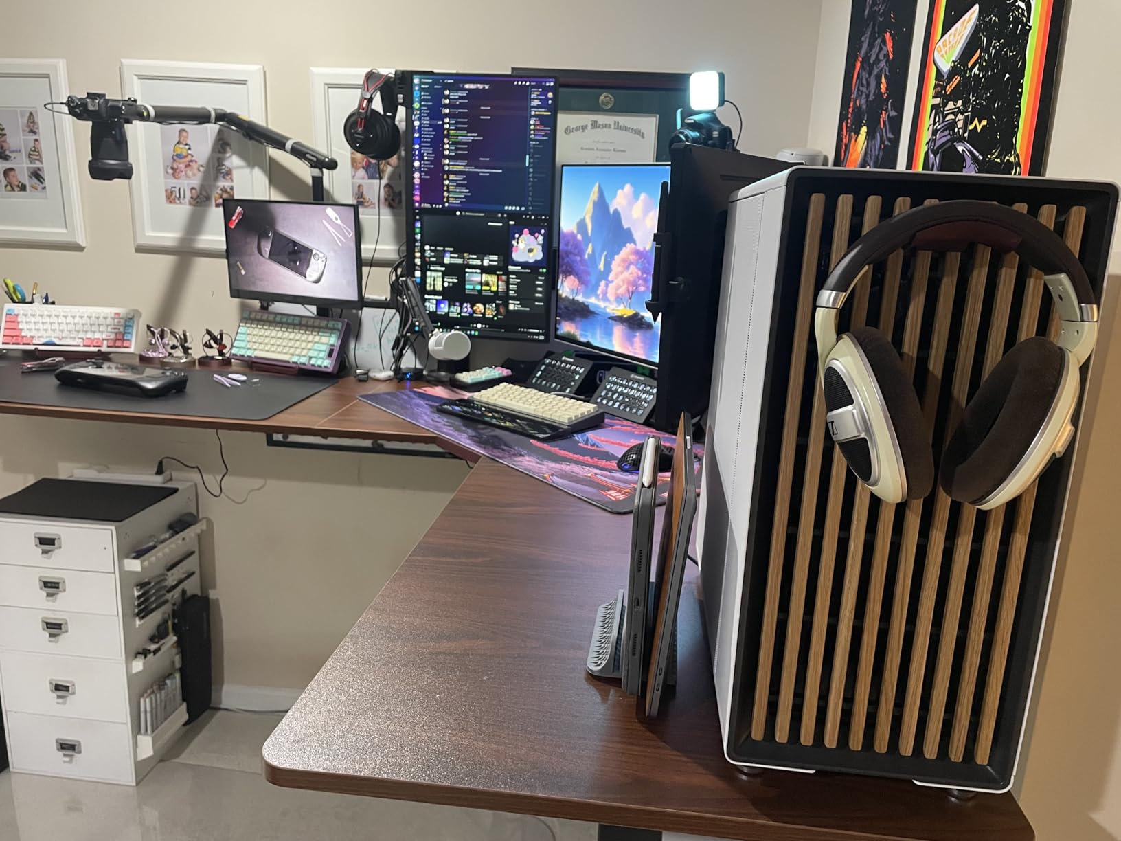 VIVO Black 63 x 55 in Corner Standing Desk, DESK-E3CTB customer photo 1